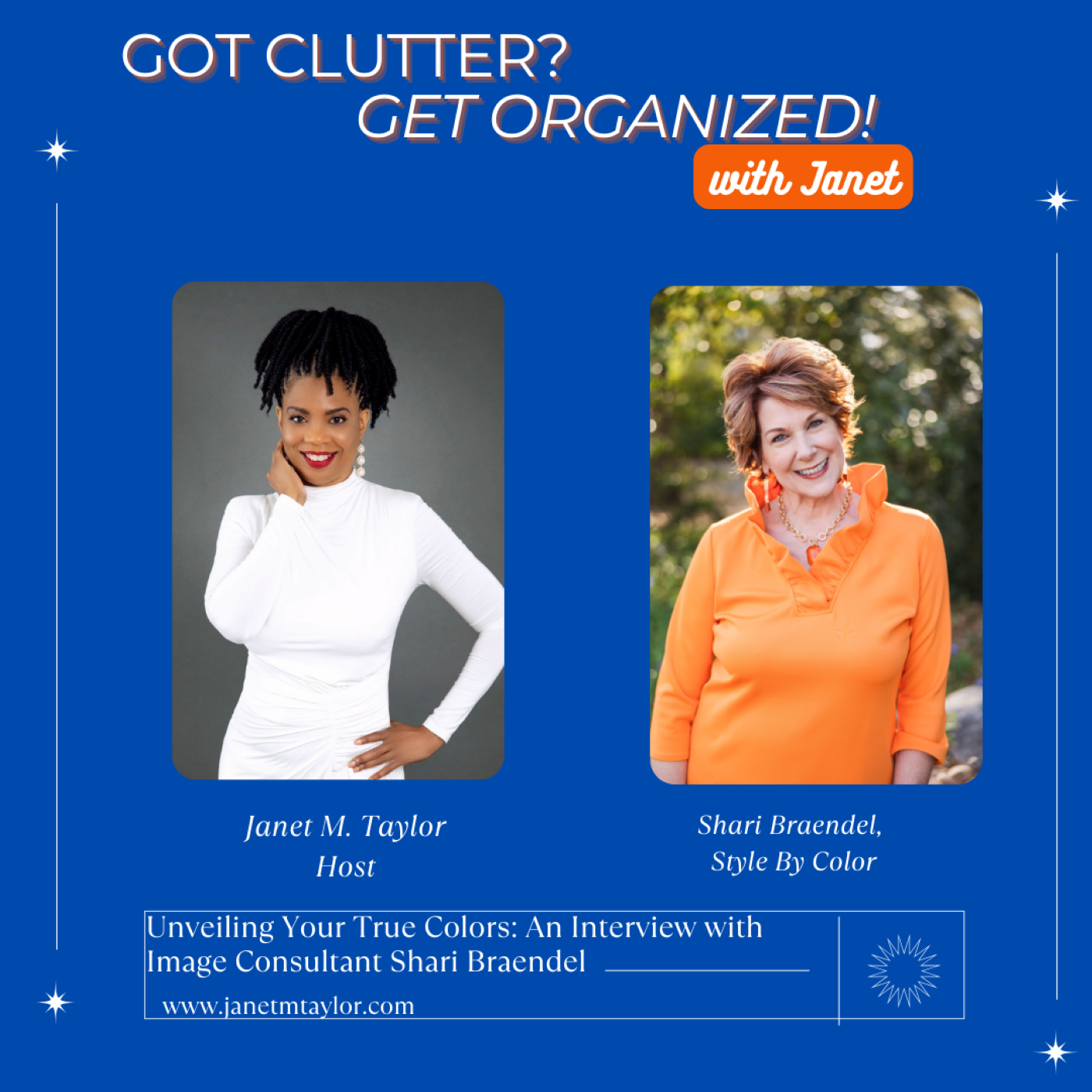 Got Clutter? Get Organized! with Janet