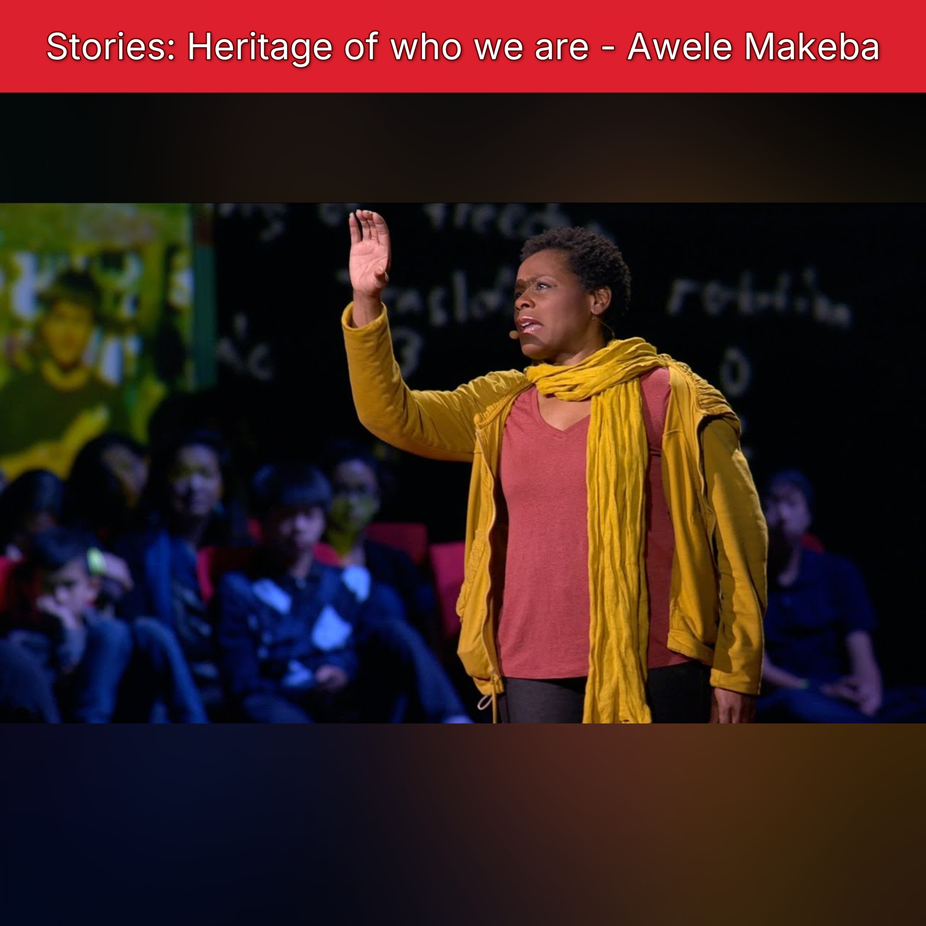 Stories: Heritage of who we are - Awele Makeba
