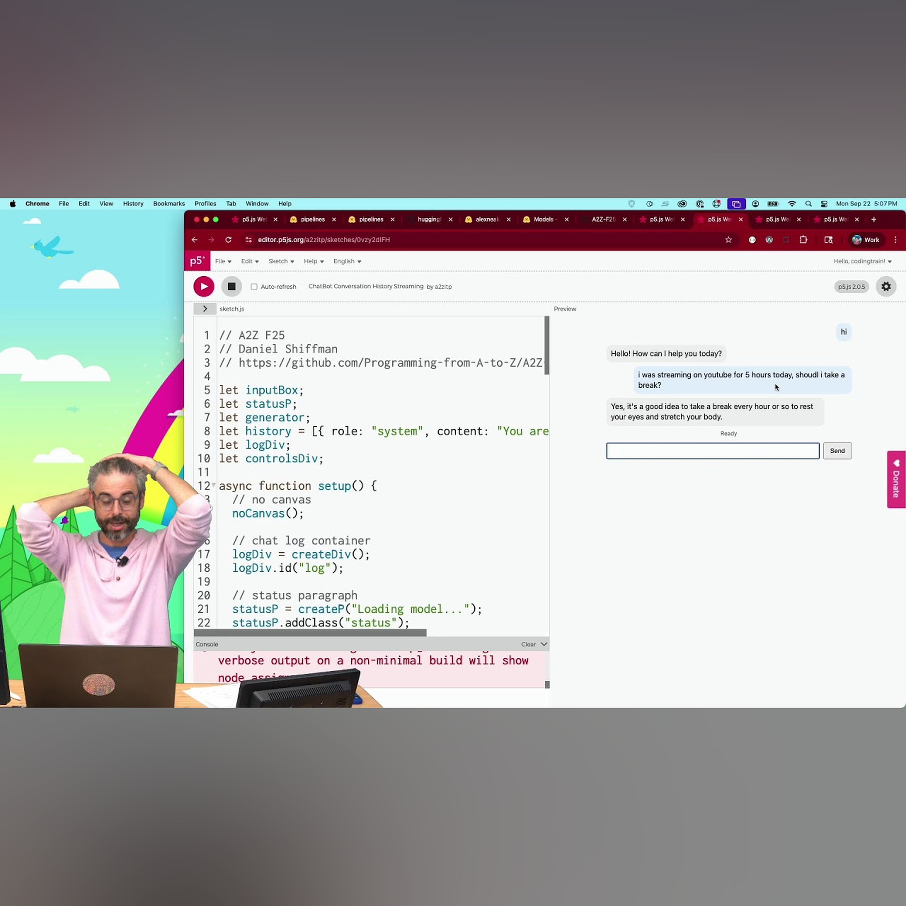 Introduction to Transformers.js (LIVE RECORDING SESSION ARCHIVE)