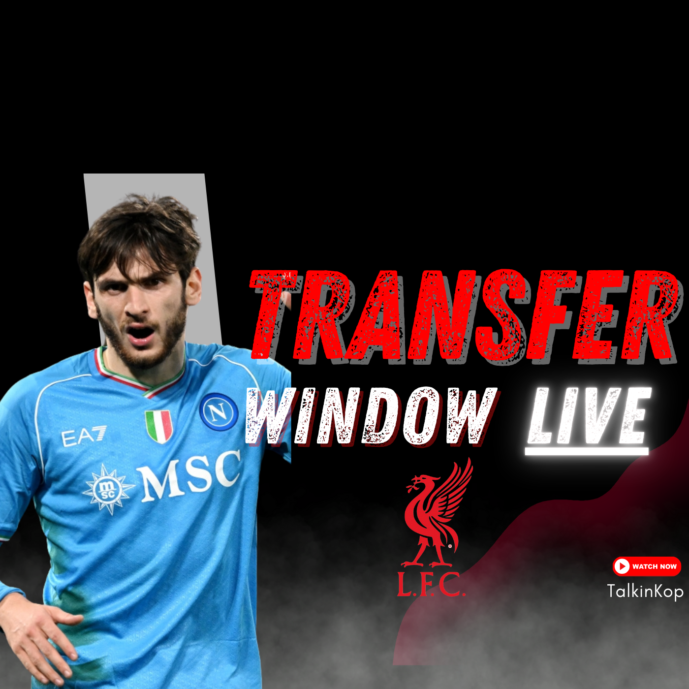 Khvicha Kvaratskhelia Linked To Liverpool | Transfer Window Live episode artwork