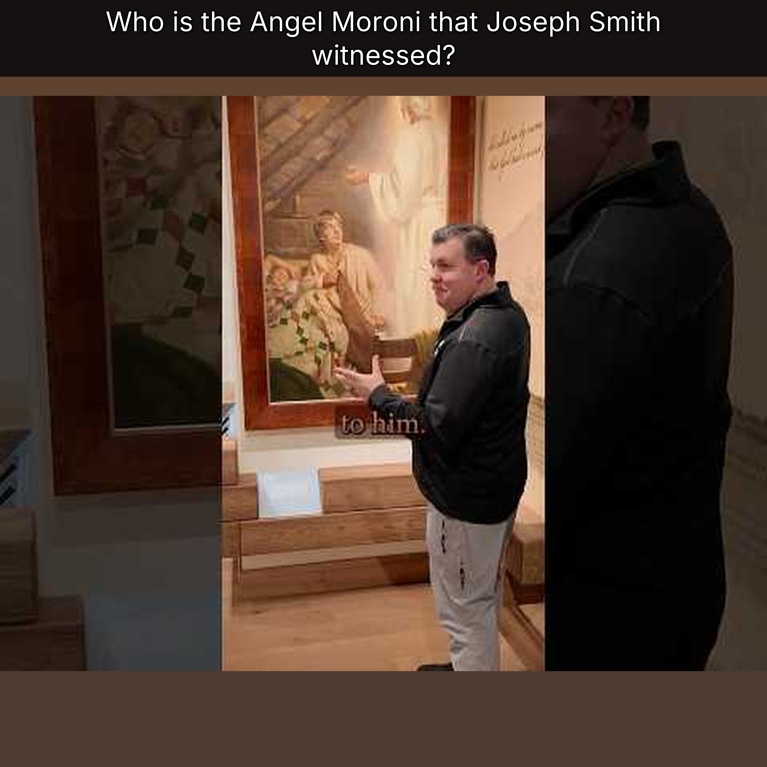 Who is the Angel Moroni that Joseph Smith witnessed? episode artwork