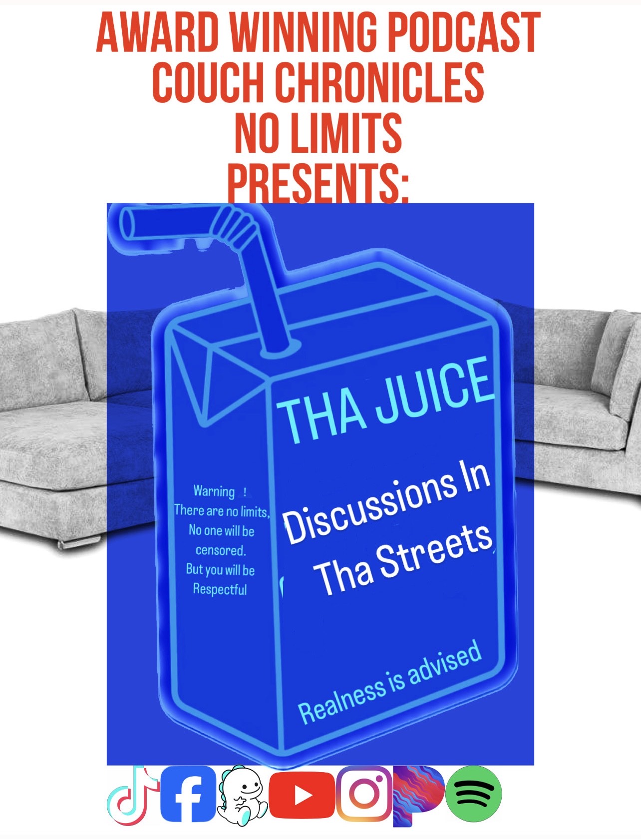Discussions In Tha Streets-Couch Chronicles No Limits episode artwork
