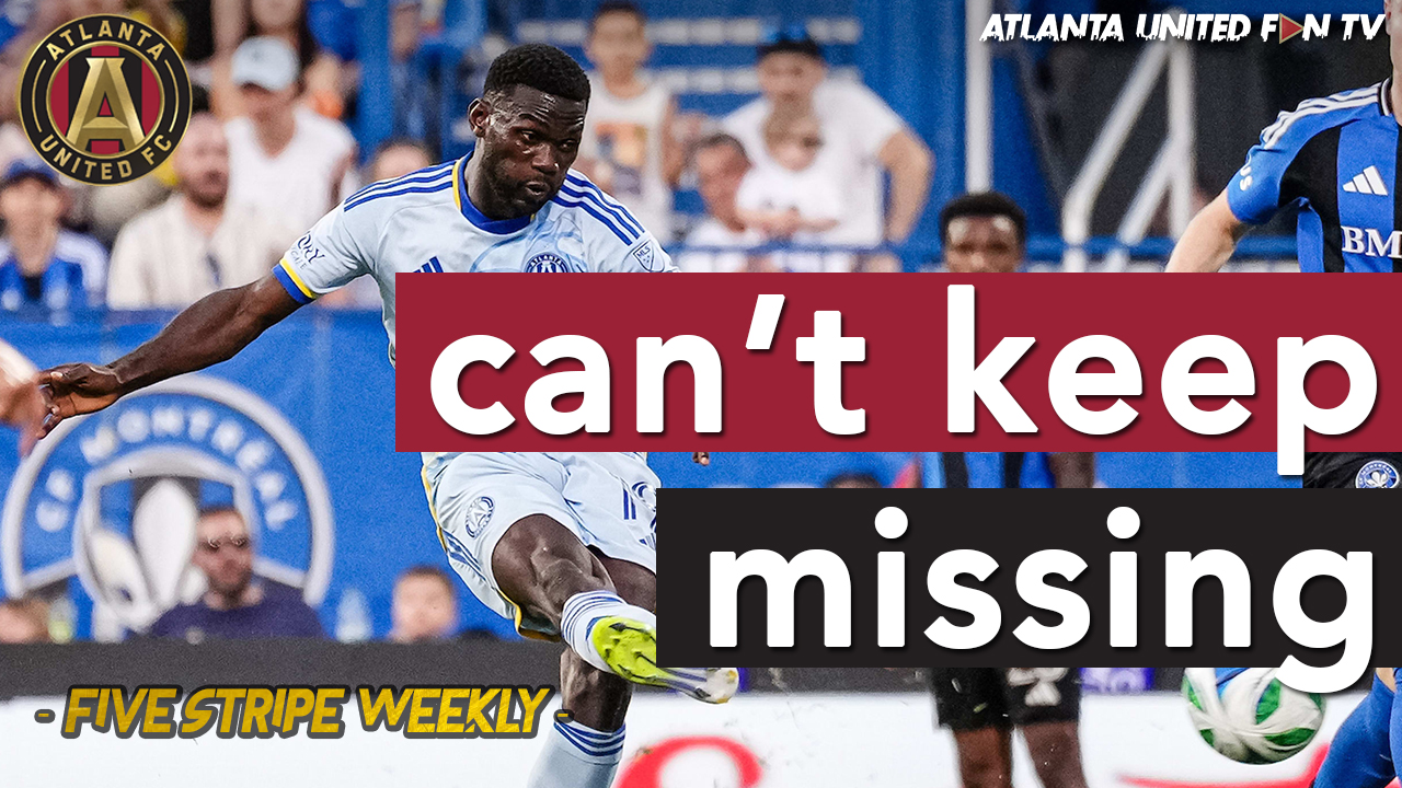 IT'S NOW OR NEVER TO TAKE OUR CHANCES, ATLANTA UNITED | FIVE STRIPE WEEKLY #376 episode artwork
