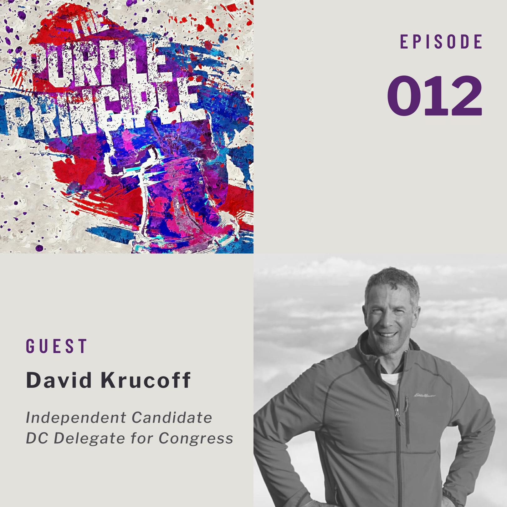 Non-Partisan David vs. the D.C. Disenfranchisement Goliath: Independent Krucoff Promotes Douglass County MD as the Future of Washington DC