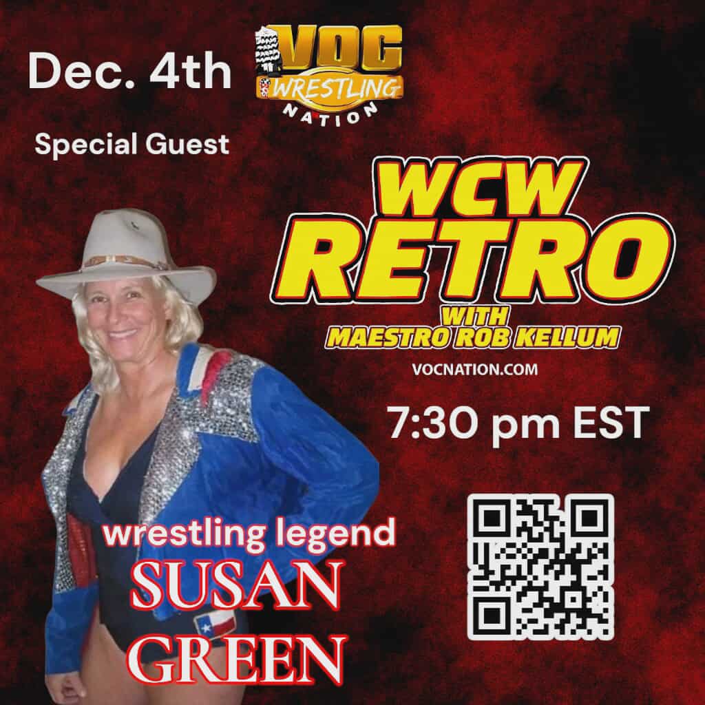 WCW Retro with "Maestro" Rob Kellum - Susan Green episode artwork