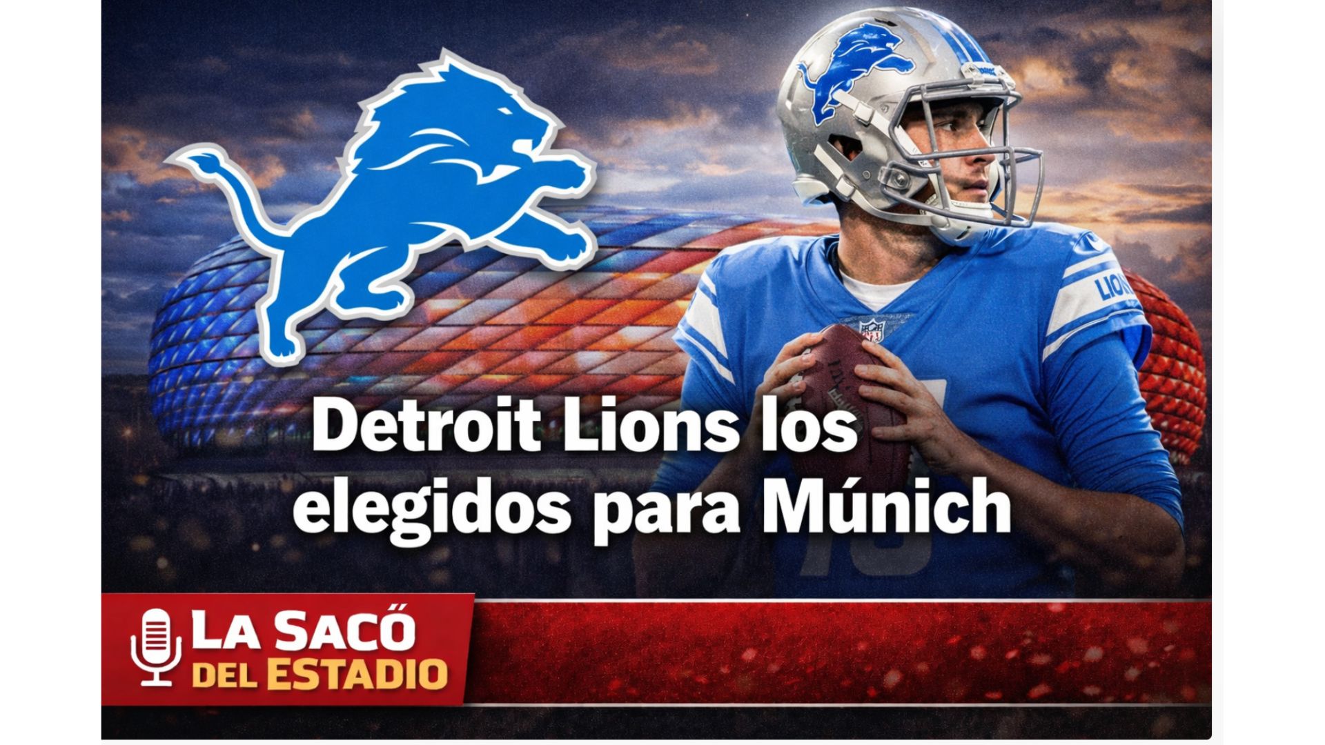 Detroit Lions los elegidos para Munich🏈 episode artwork