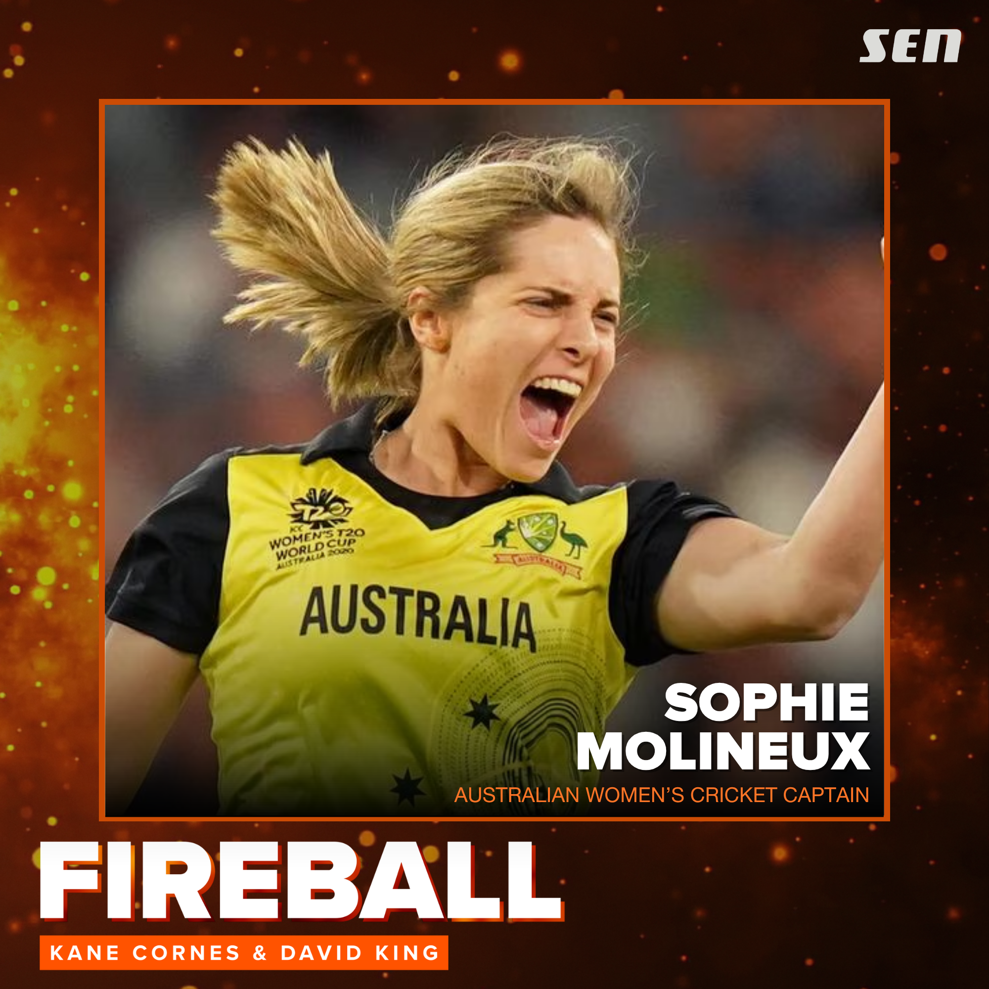 Australian women's cricket captain Sophie Molineux (27.07.26) episode artwork