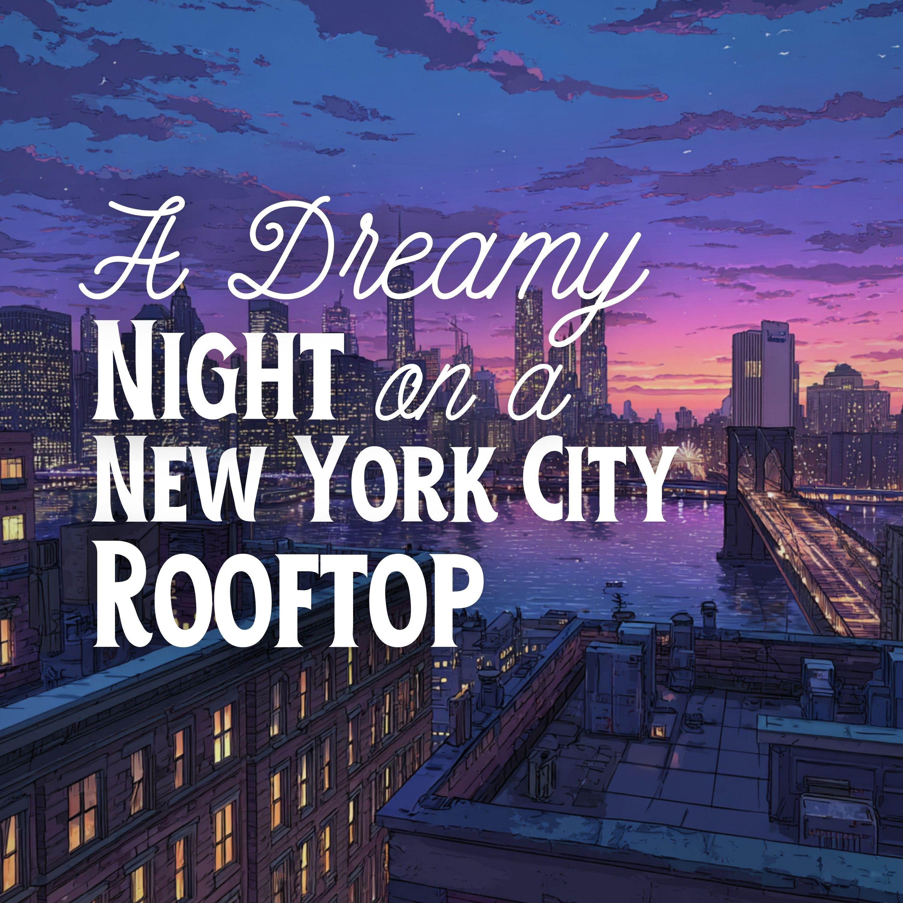 A Dreamy Night on a New York City Rooftop