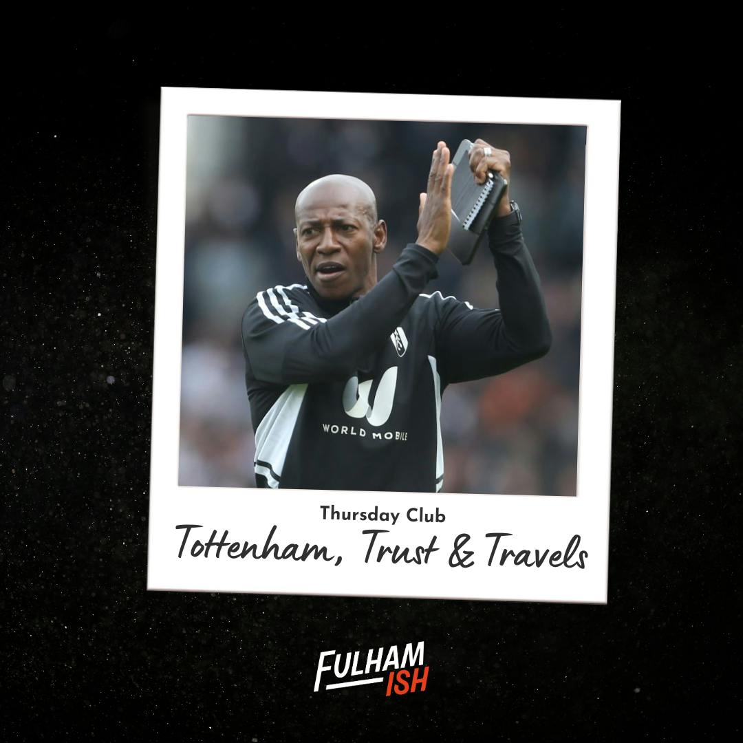 Thursday Club: Tottenham, Trust & Travels