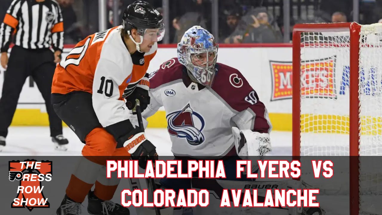 Philadelphia Flyers vs. Colorado Avalanche (12/7/25) - The Press Row Show: Pregame, INTs, Postgame Philadelphia Flyers vs. Colorado Avalanche (12/7/25) - The Press Row Show: Pregame, INTs, Postgame
