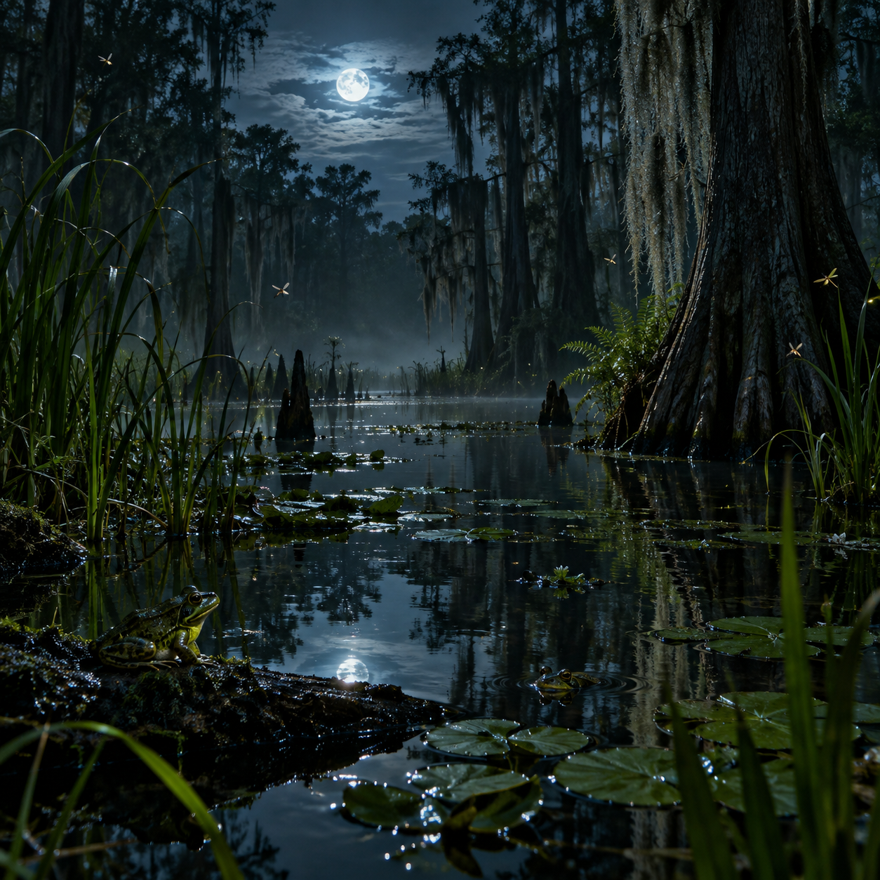 🐸 PANTANO FORESTAL, RANAS e INSECTOS NOCTURNOS — 2 H de naturaleza viva para una noche inmersiva