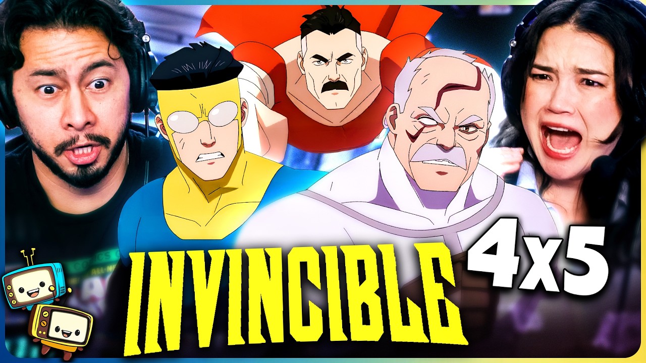 INVINCIBLE 4x5 Reaction! | Season 4 | Amazon Prime Video episode artwork