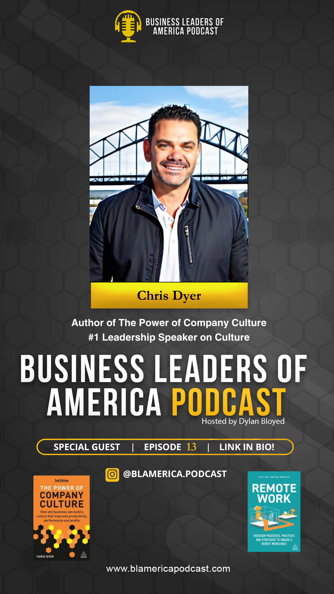 Chris Dyer, #1 Leadership Speaker on Culture and Author of "The Power of Company Culture" episode artwork
