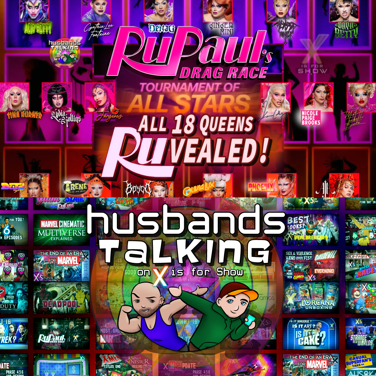 RuPaul’s Drag Race All Stars 10 Cast RUveal & Reaction!