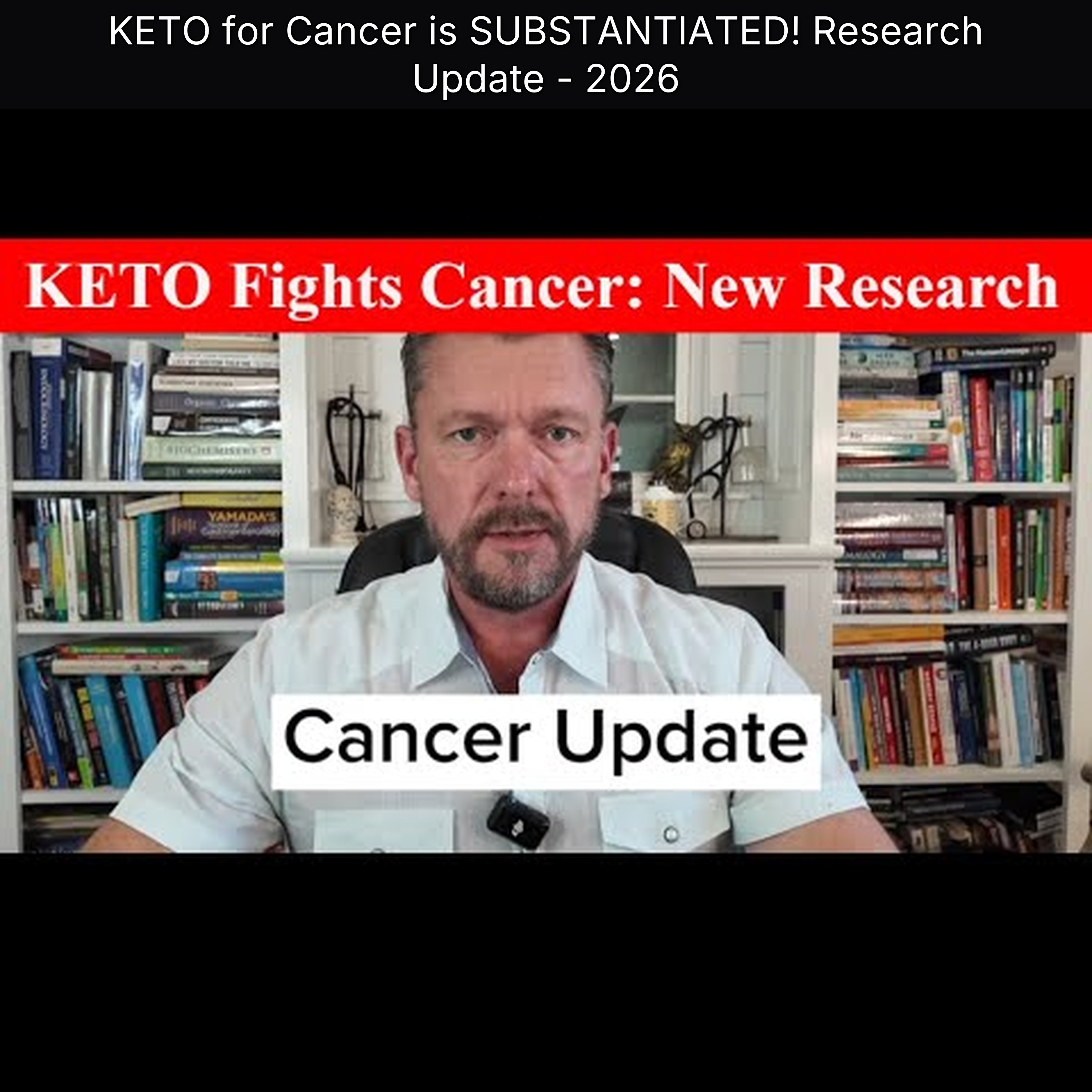 KETO for Cancer is SUBSTANTIATED! Research Update - 2026