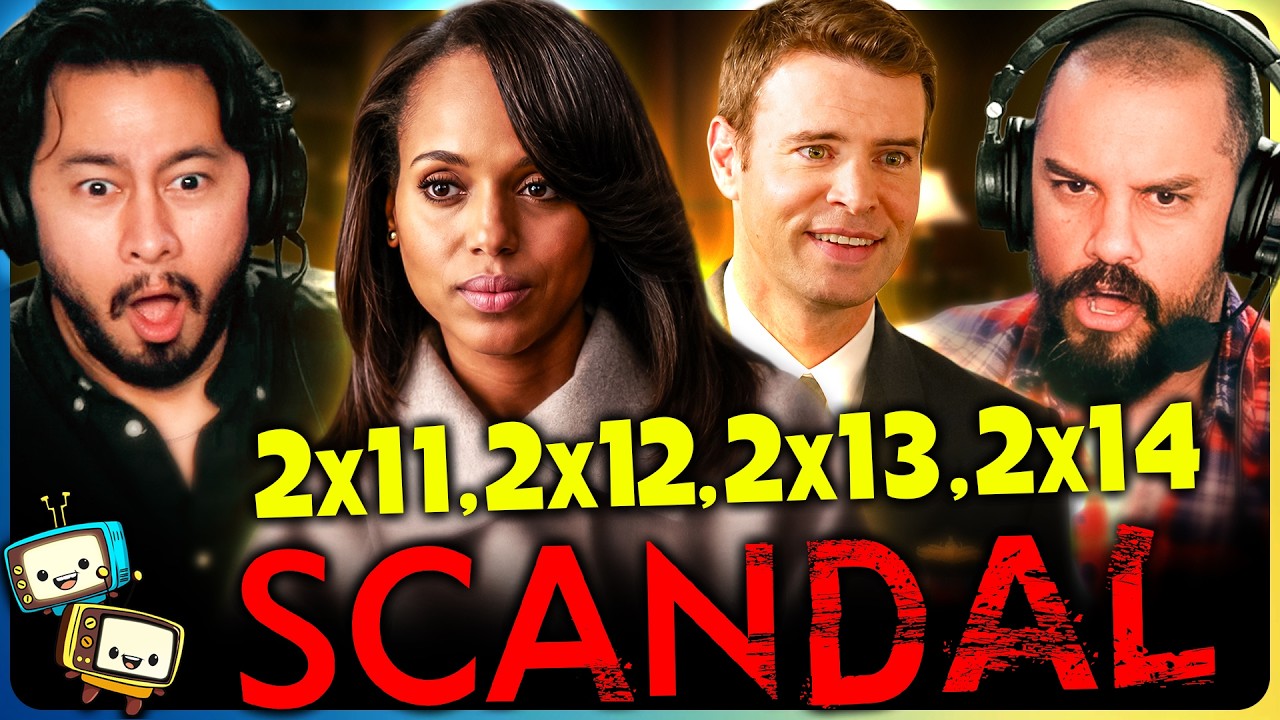 SCANDAL 2x11, 2x12, 2x13 & 2x14 Reaction! | Kerry Washington | Shonda Rhimes episode artwork