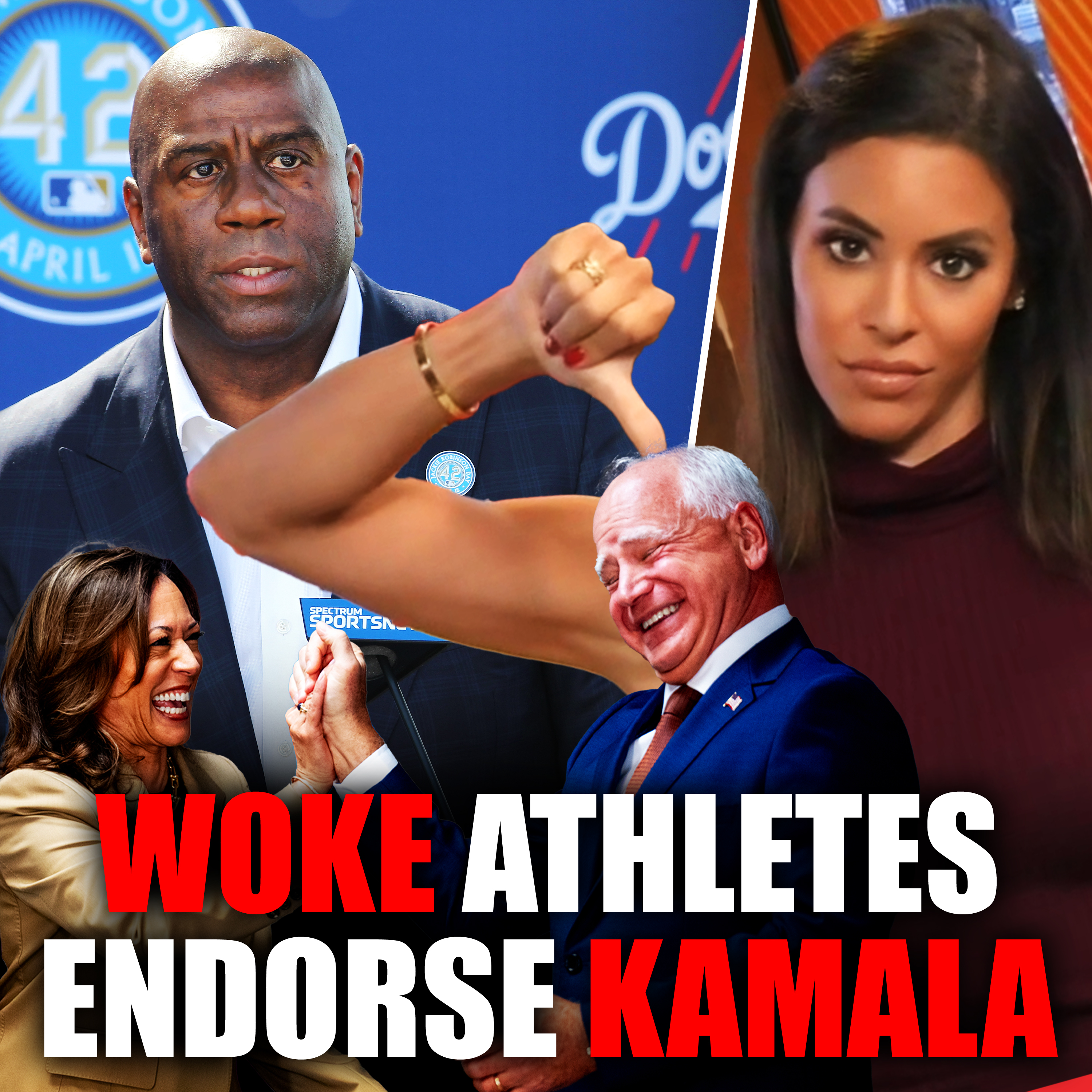 Kamala Receives MORE NFL, NBA Endorsements?! + Dan Dakich  | episode artwork