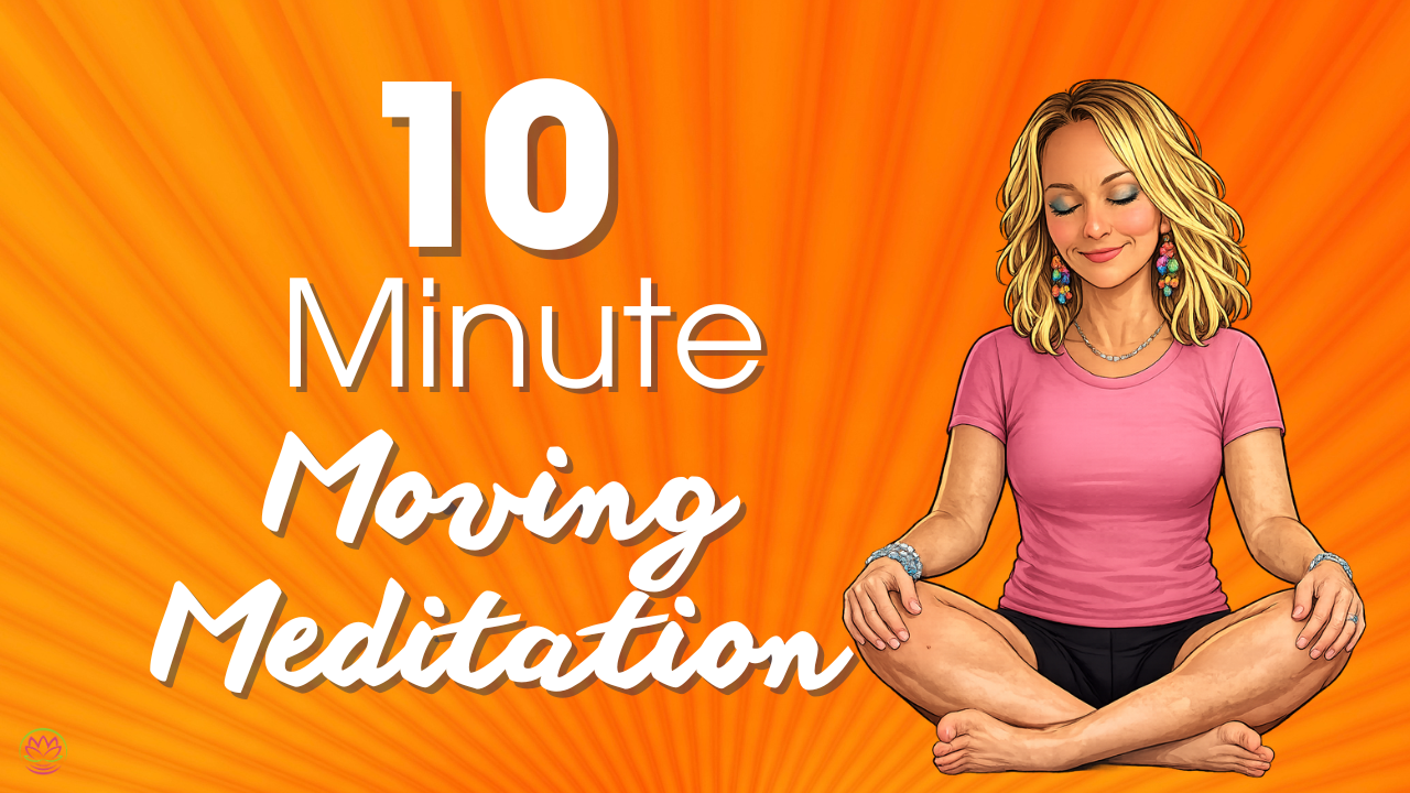 10 Minute Moving Meditation for Menopause ☺️ A Guided Meditation While You Walk