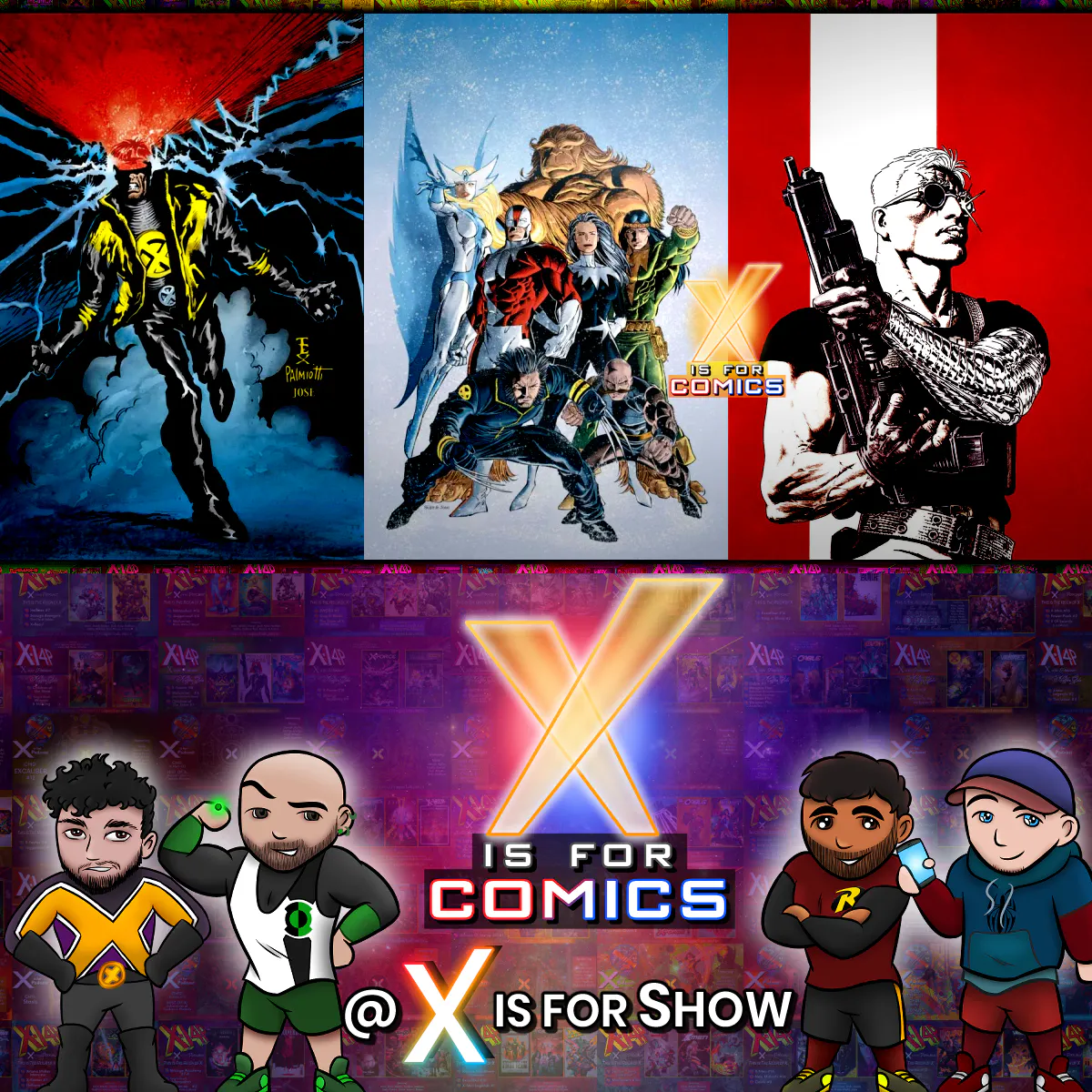 New X-Men: Cyclops, Wolverine, & Cable episode artwork
