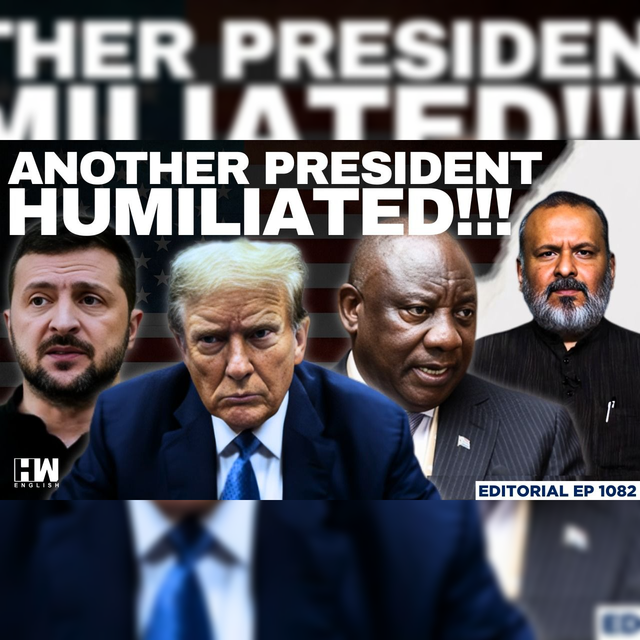 Editorial with Sujit Nair | Trump Corners South African President Ramaphosa At White House episode artwork