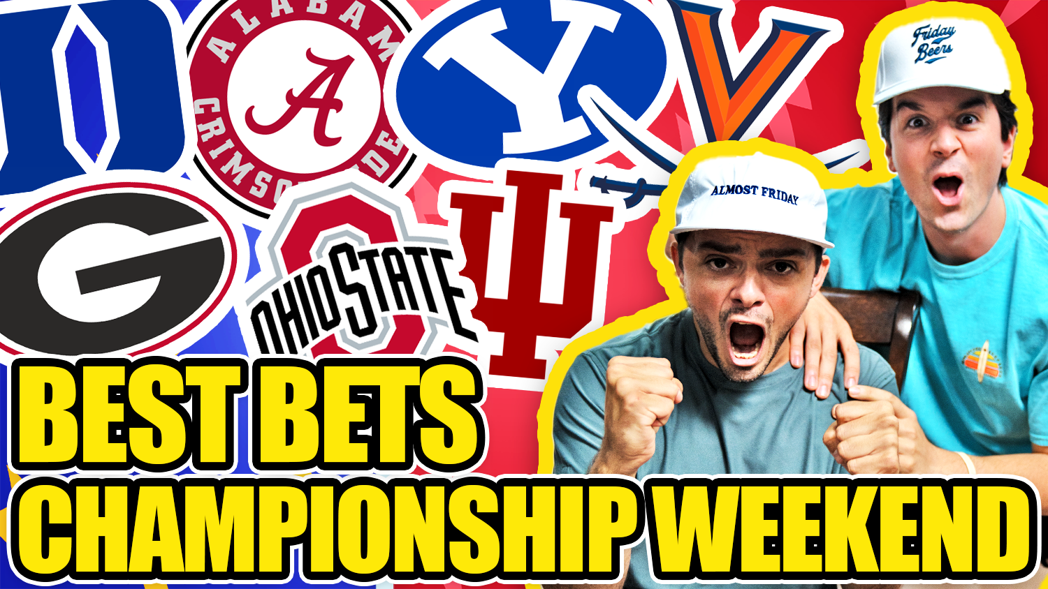 Best Bets Championship Weekend: Alabama-Georgia, Ohio State-Indiana, BYU-Texas Tech, Duke-UVA