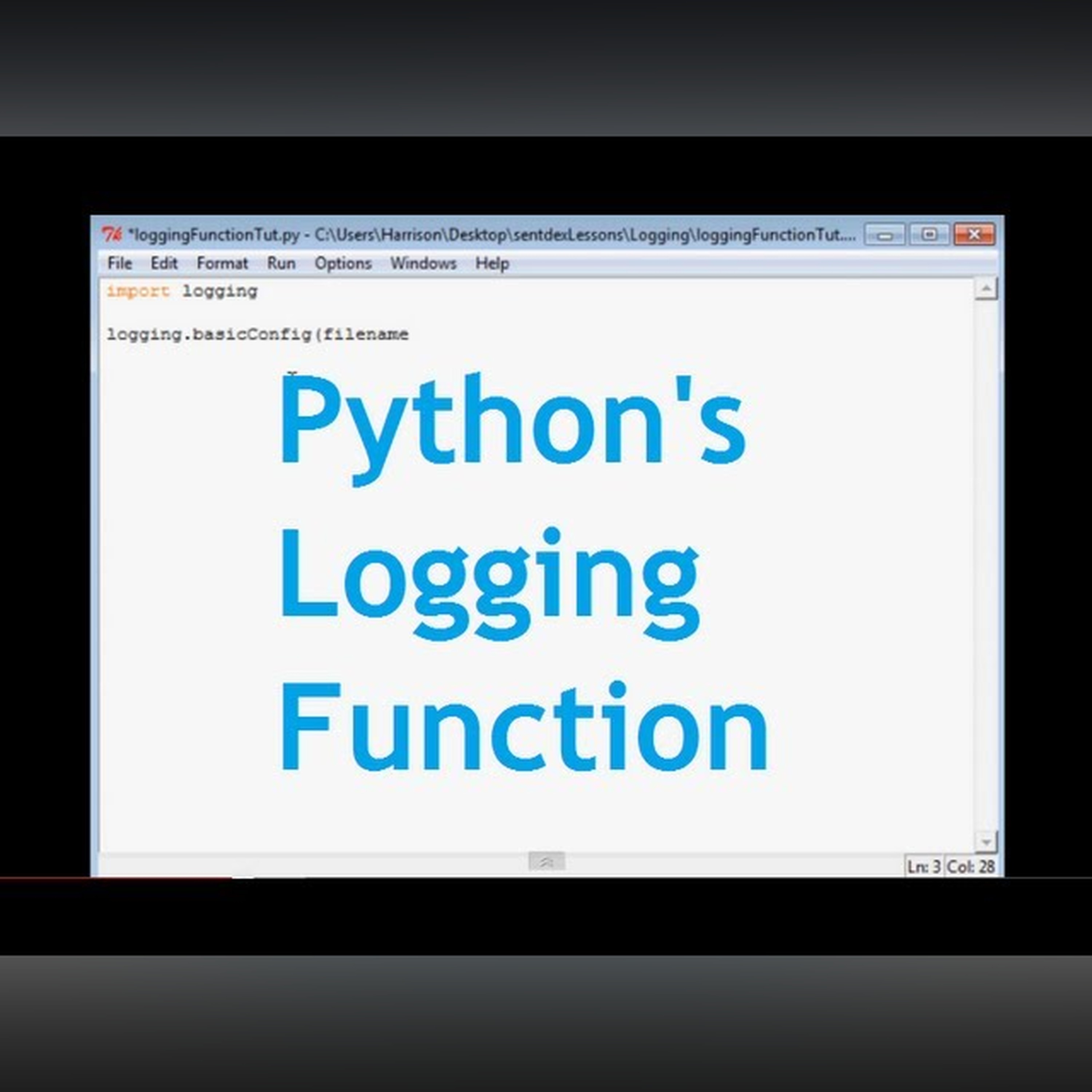 Python's Logging Function episode artwork