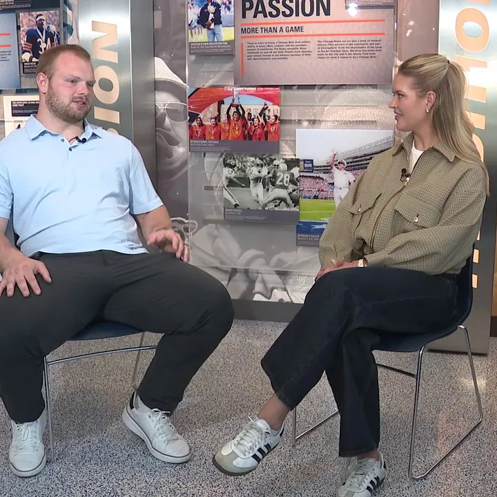 Cassie goes 1 on 1 with center and Bears draft pick Logan Jones episode artwork