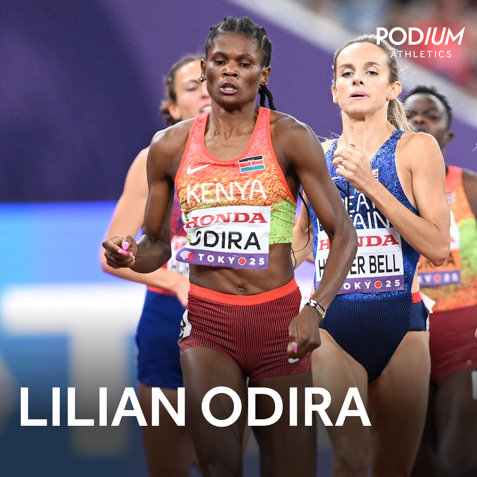 Lilian Odira | 800m world champion