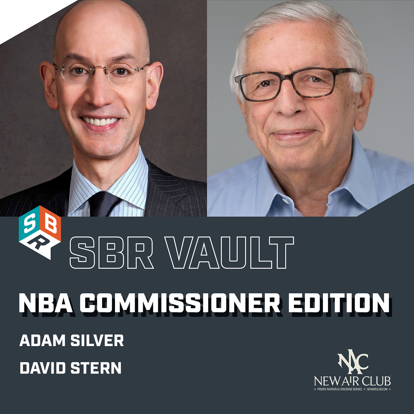 SBR Vault - NBA Commissioners Adam Silver & David Stern