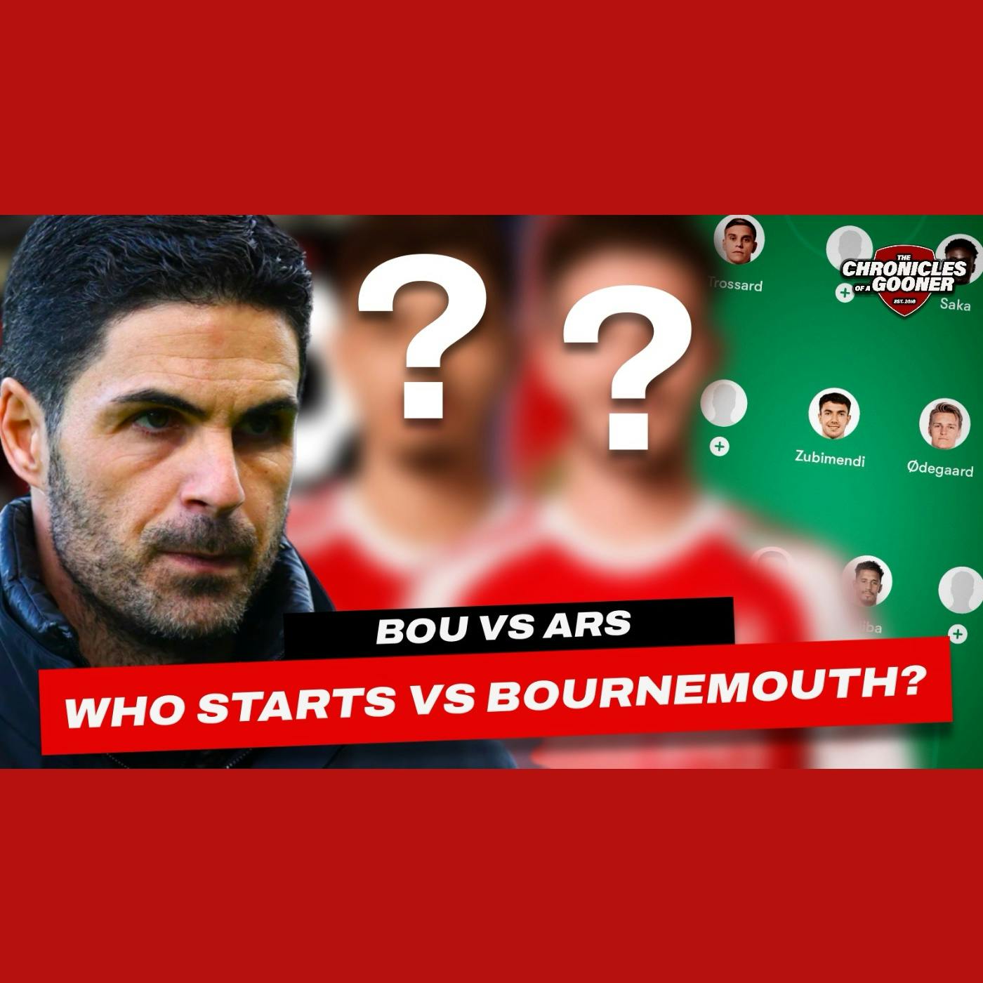 Who starts for Arsenal at Bournemouth? Who starts for Arsenal at Bournemouth?