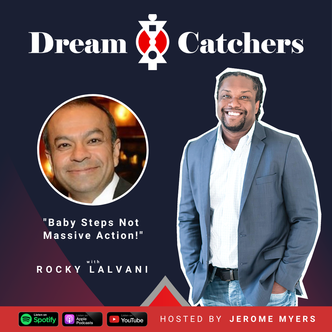 Baby Steps Not Massive Action! - Rocky Lalvani episode artwork