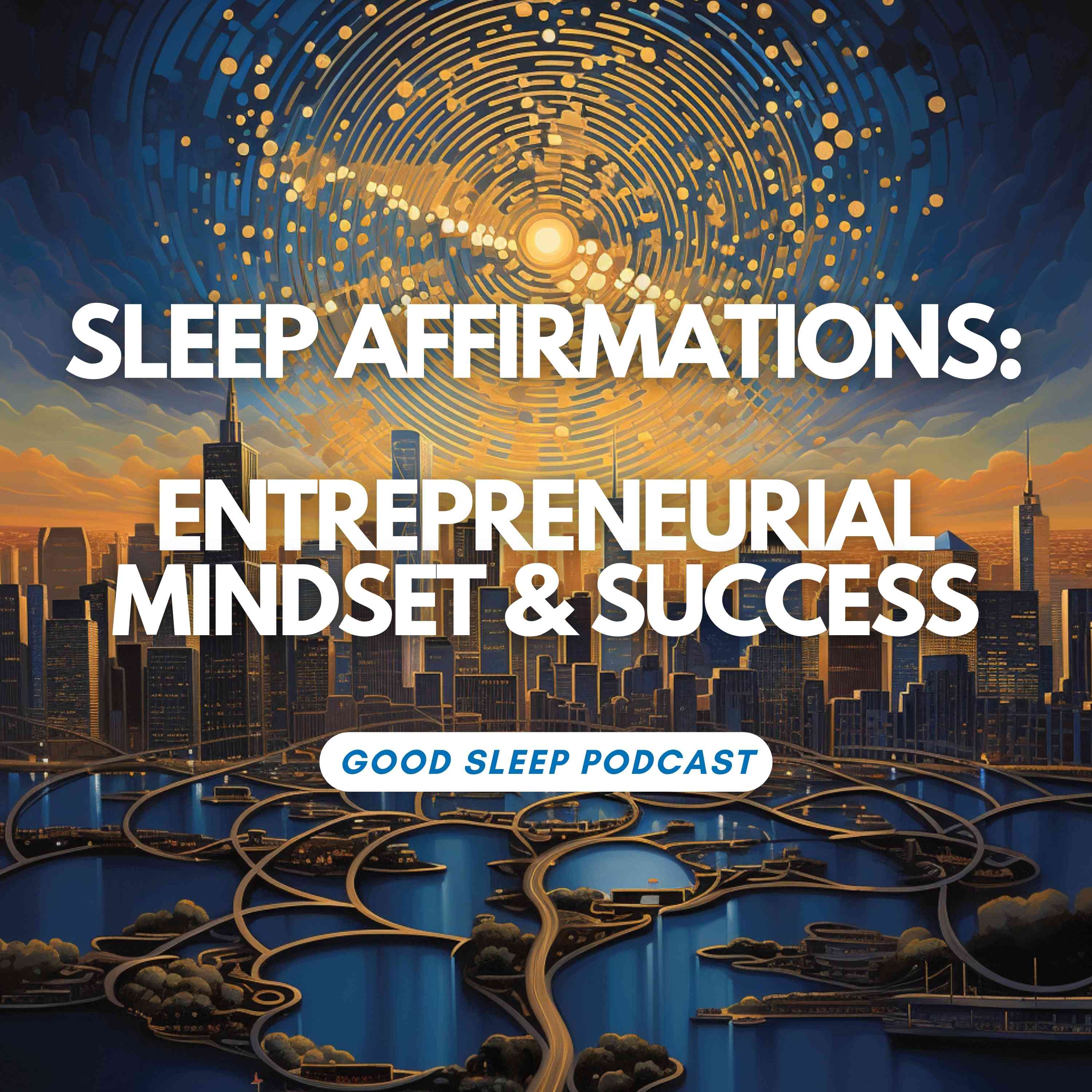 WITH MUSIC - Entrepreneur Mindset: Sleep Affirmations for Business Success