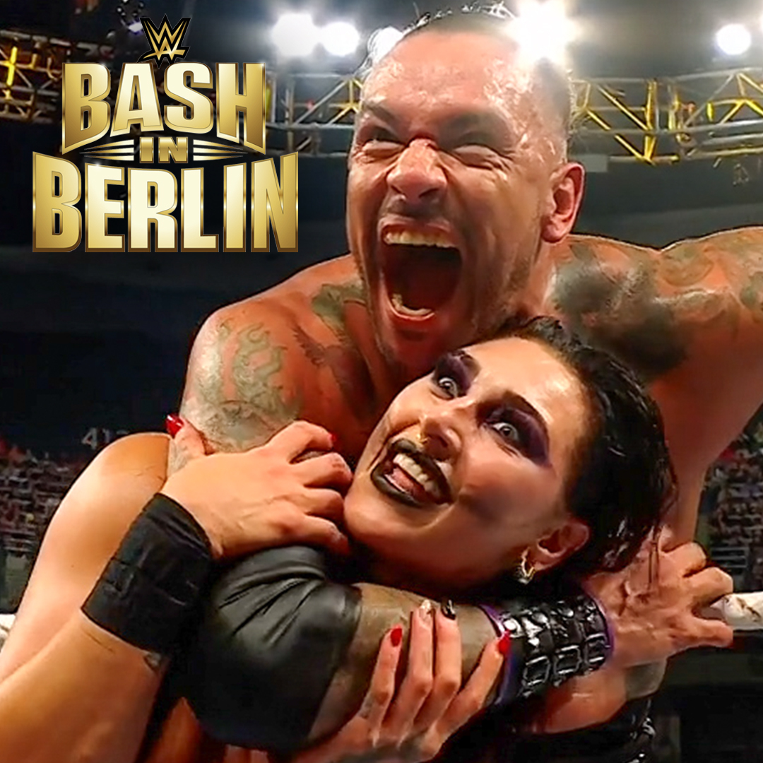 WWE Bash in Berlin 2024 Review: NEW Champions Crowned! Rhea Ripley Destroys Liv Morgan and Dom episode artwork