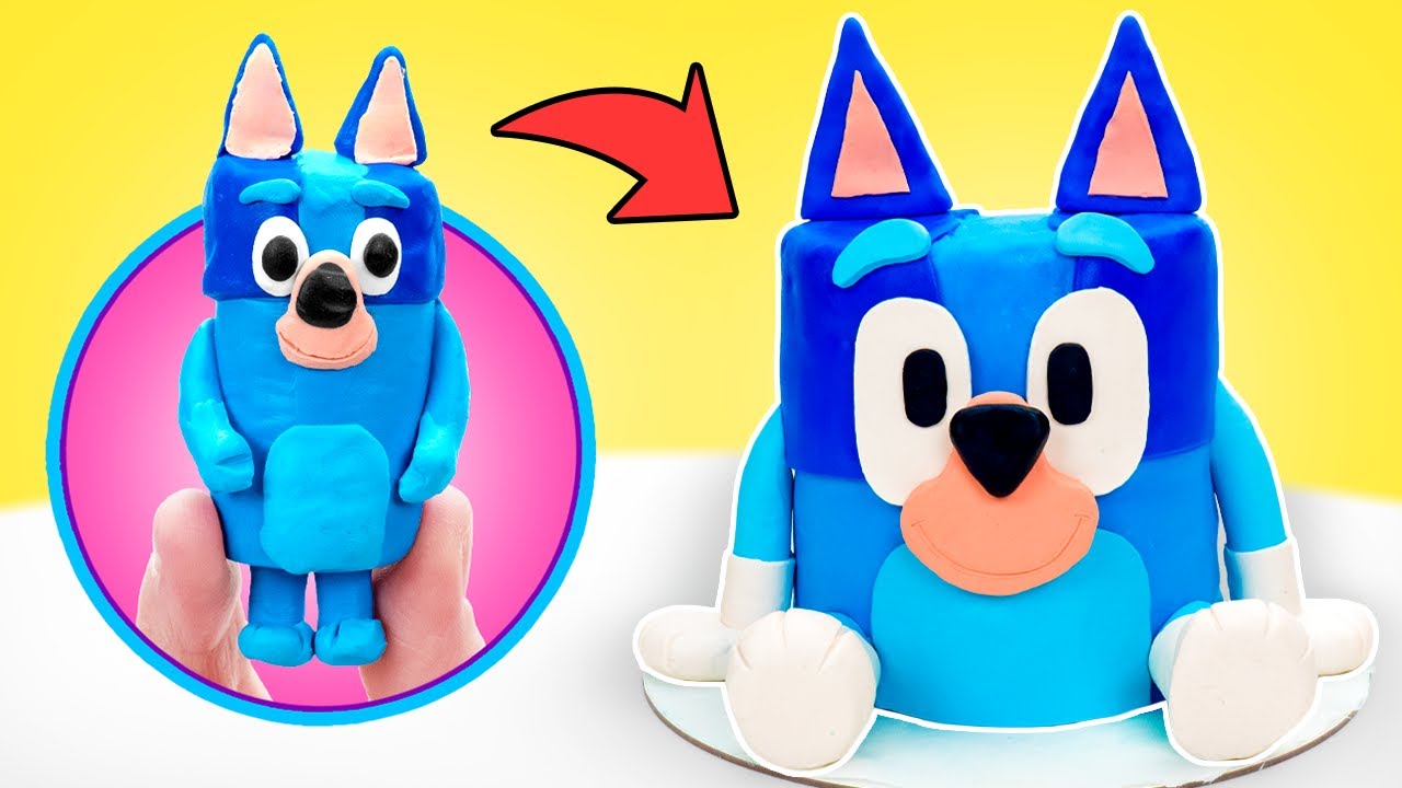 DIY Bluey Cake! Fun & Tasty Magic Baking for Everyone!