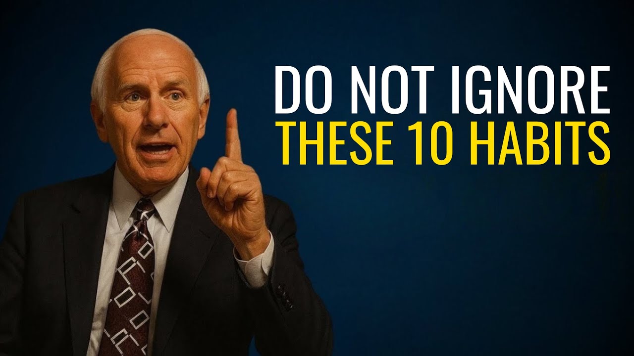 DO NOT Ignore These 10 Habits | Jim Rohn Motivation