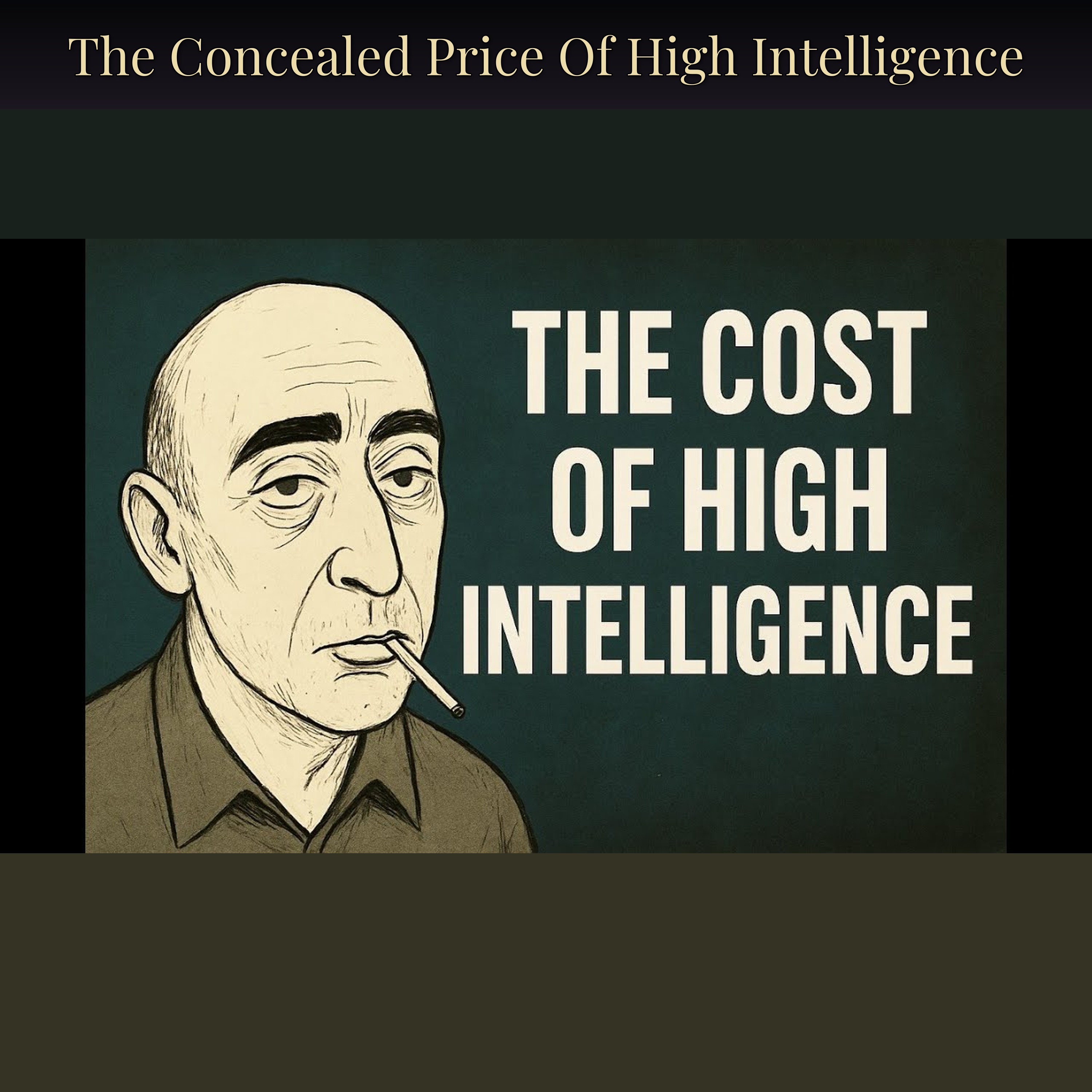 The Concealed Price Of High Intelligence