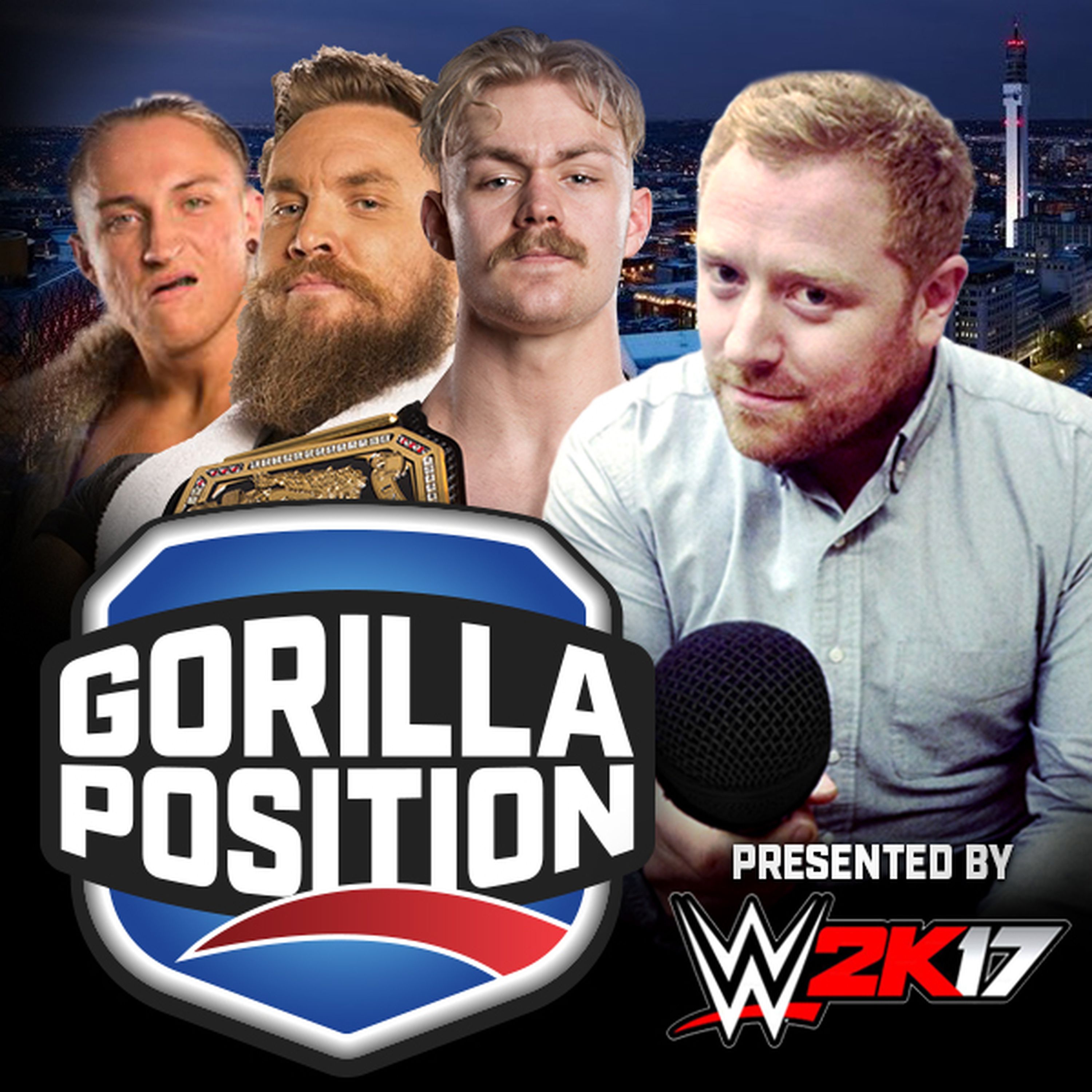 Tyler Bate, Pete Dunn & Trent Seven Exclusive episode artwork