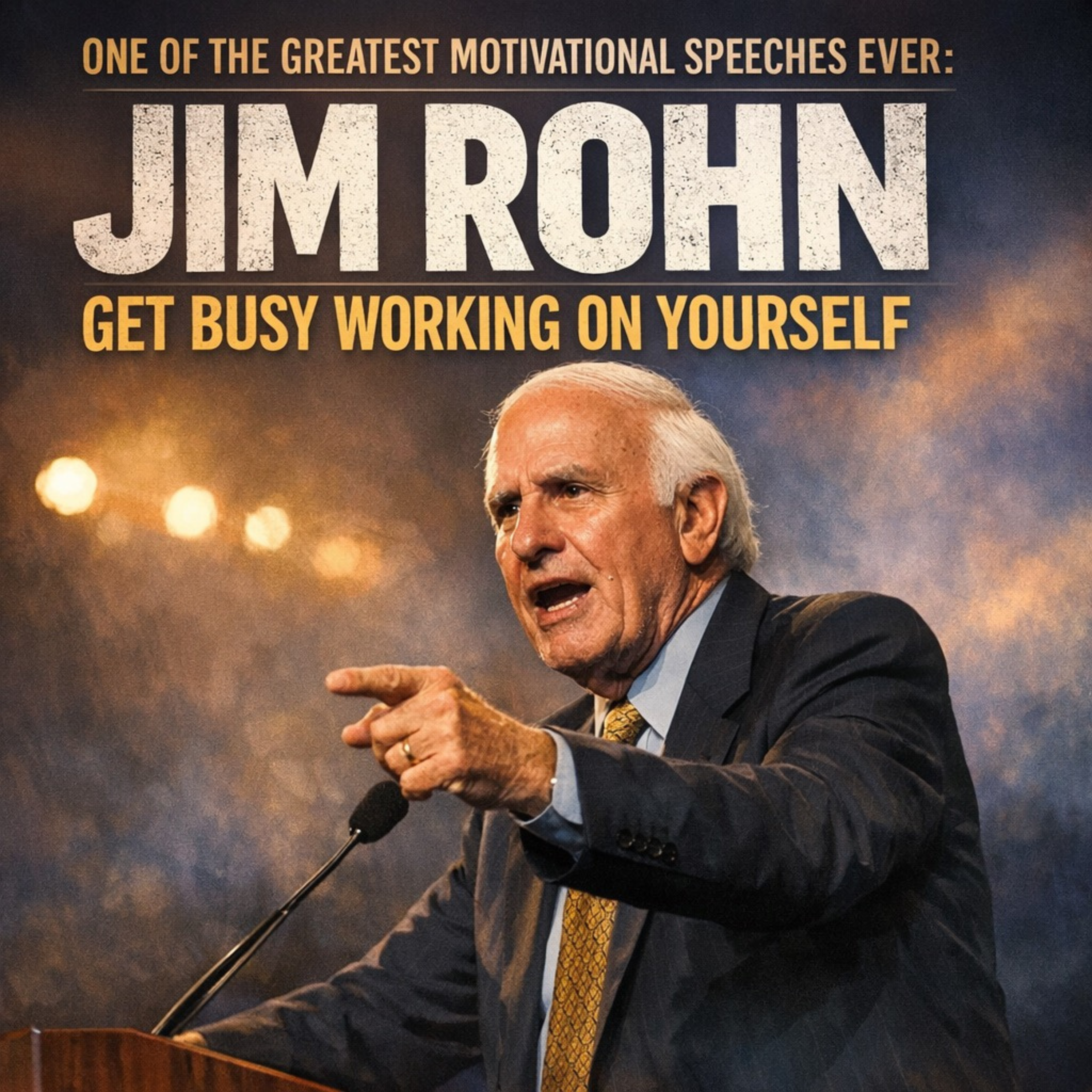 One of the Greatest Motivational Speeches Ever: Jim Rohn - Get Busy Working on Yourself episode artwork
