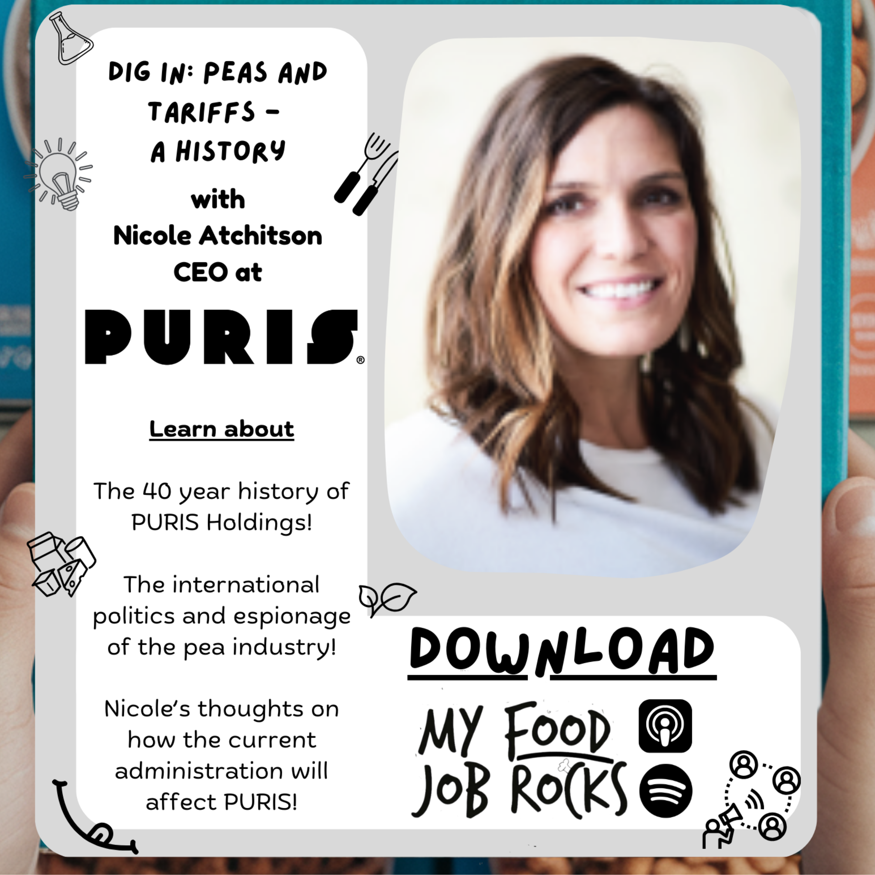 Dig In: Peas and Tariffs a History with Nicole Atchison, CEO of PURIS Holdings thumbnail