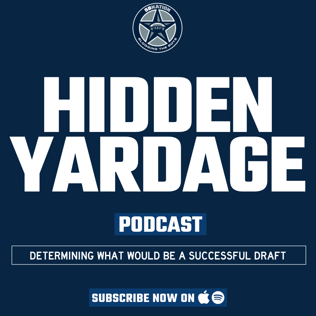 Hidden Yardage: Determining what would be a successful draft episode artwork
