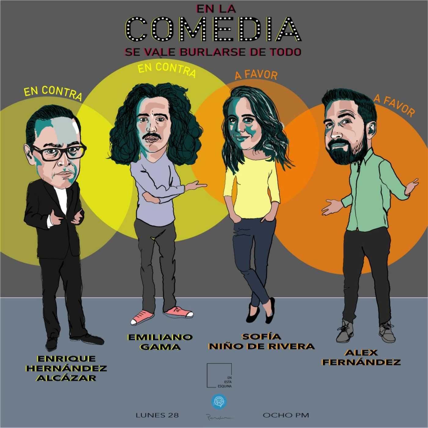 En la comedia se vale burlarse de todo