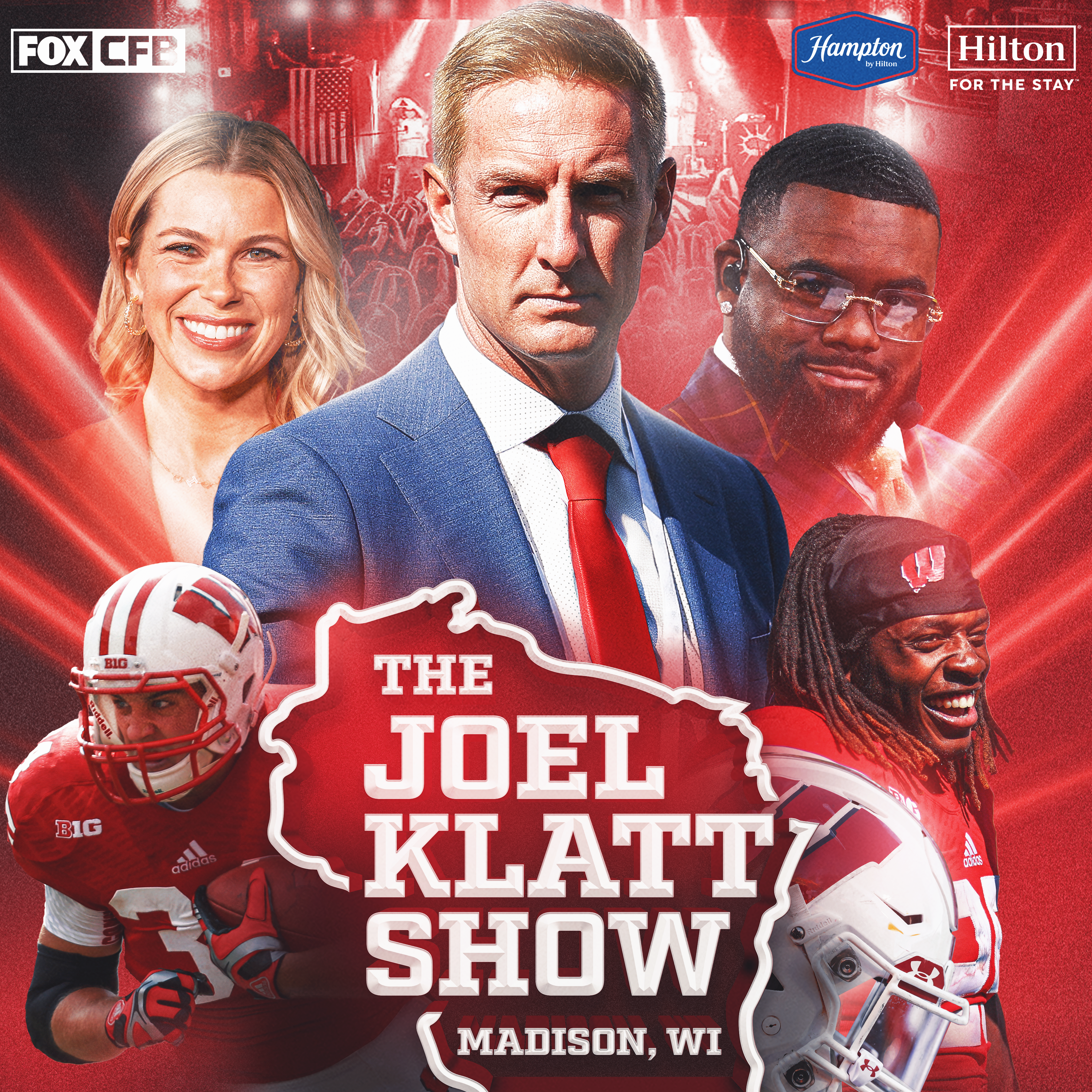 Joel Klatt LIVE from Madison with Jenny Taft, Mark Ingram II, Melvin Gordon III & Derek Watt