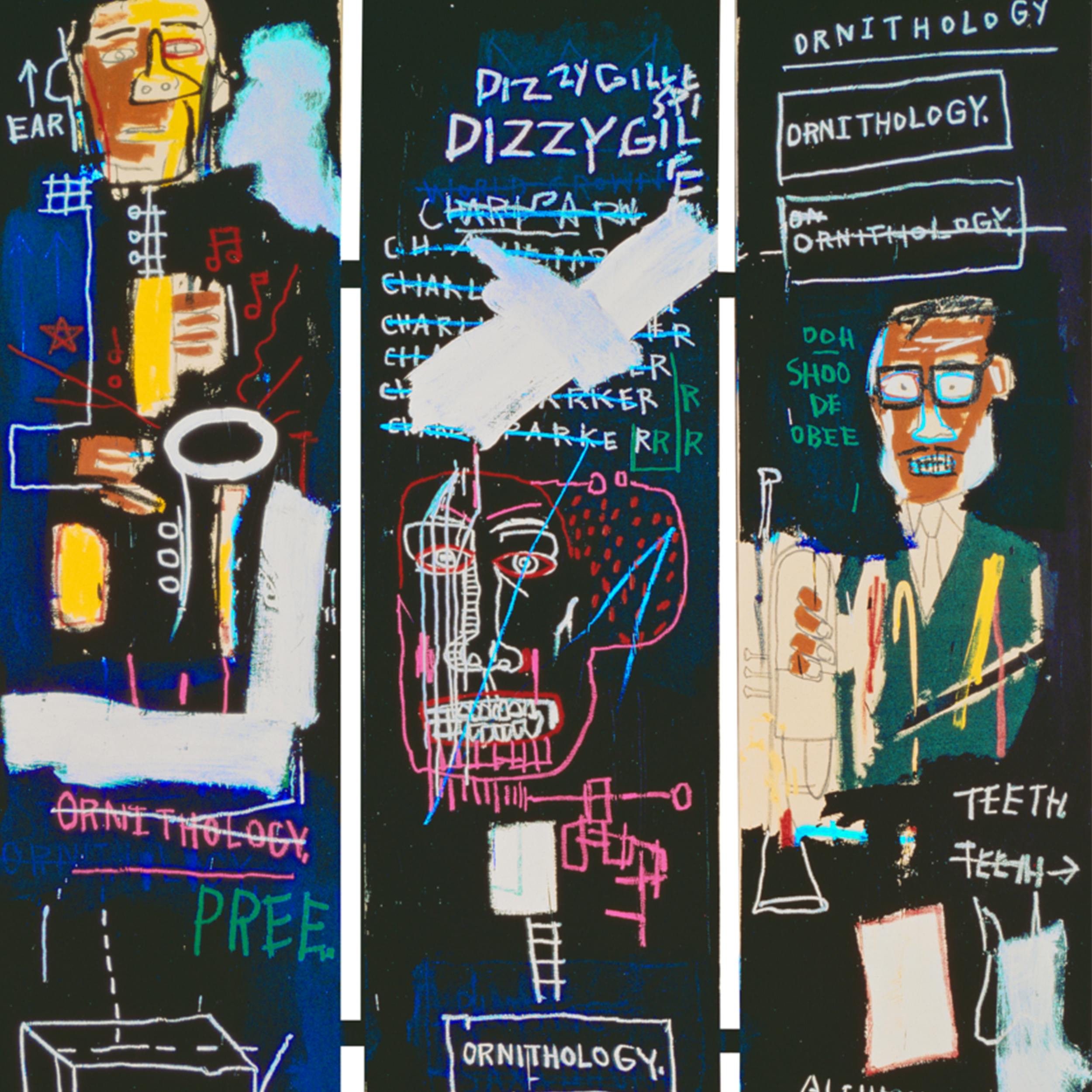 Jean-Michel Basquiat | Horn Players