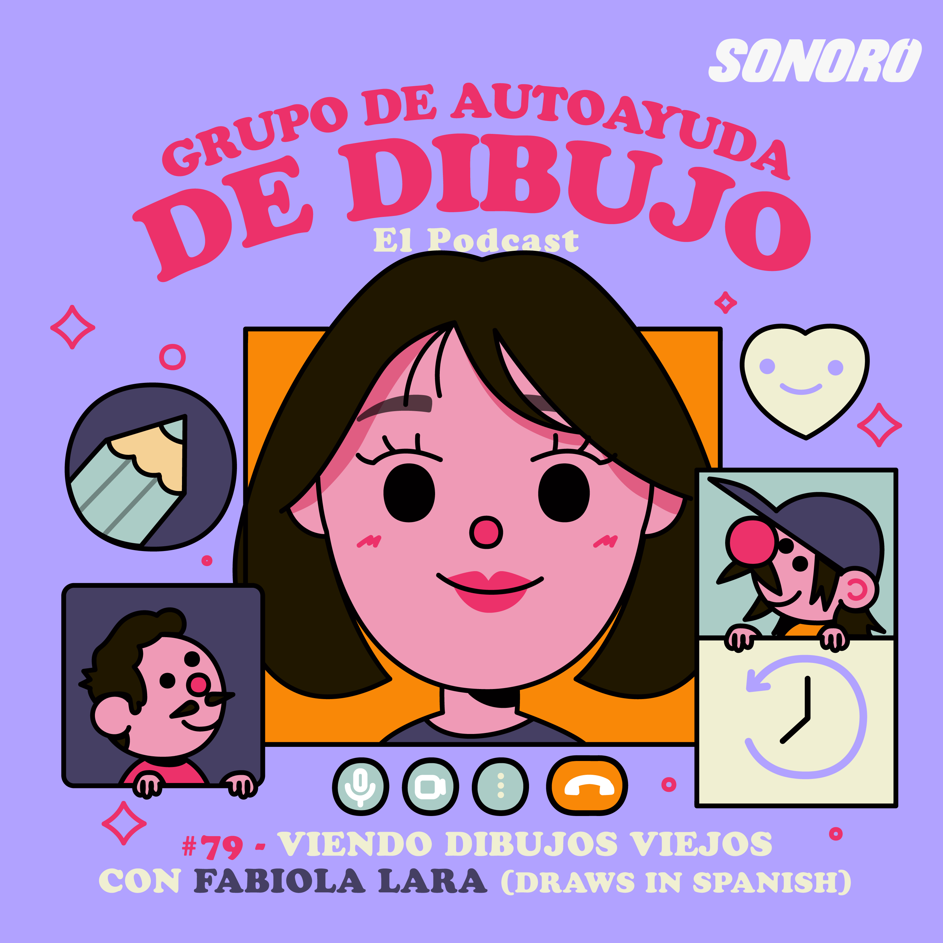 Ep. 79 - Viendo dibujos viejos con Fabiola Lara (Draws in spanish) episode artwork