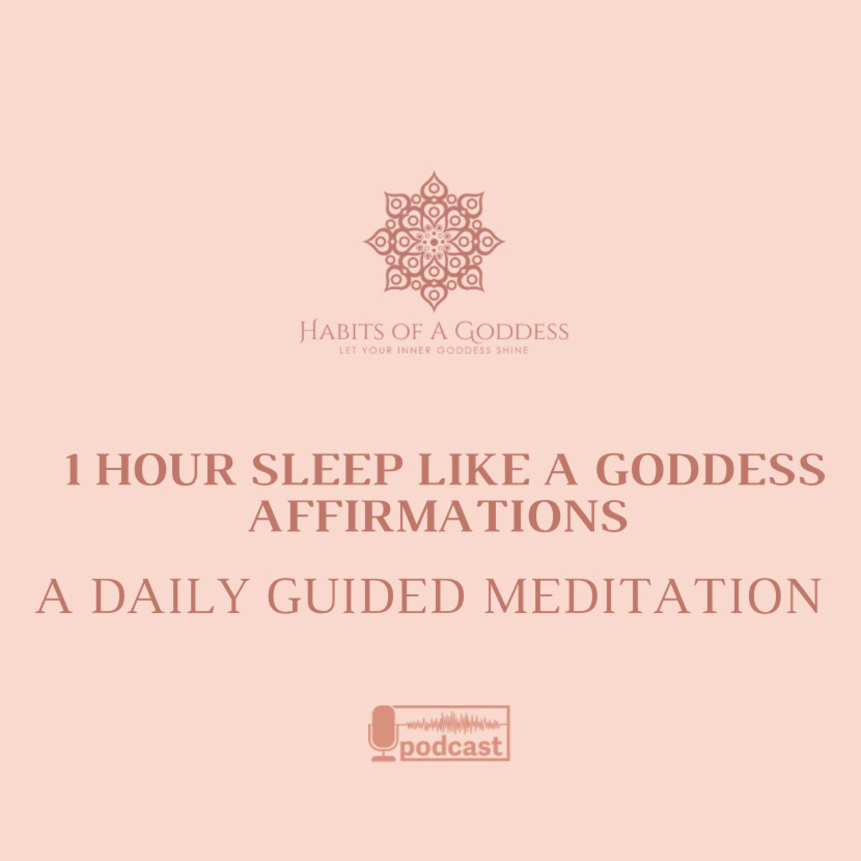 1 HOUR SLEEP LIKE A GODDESS AFFIRMATIONS | HABITS OF A GODDESS