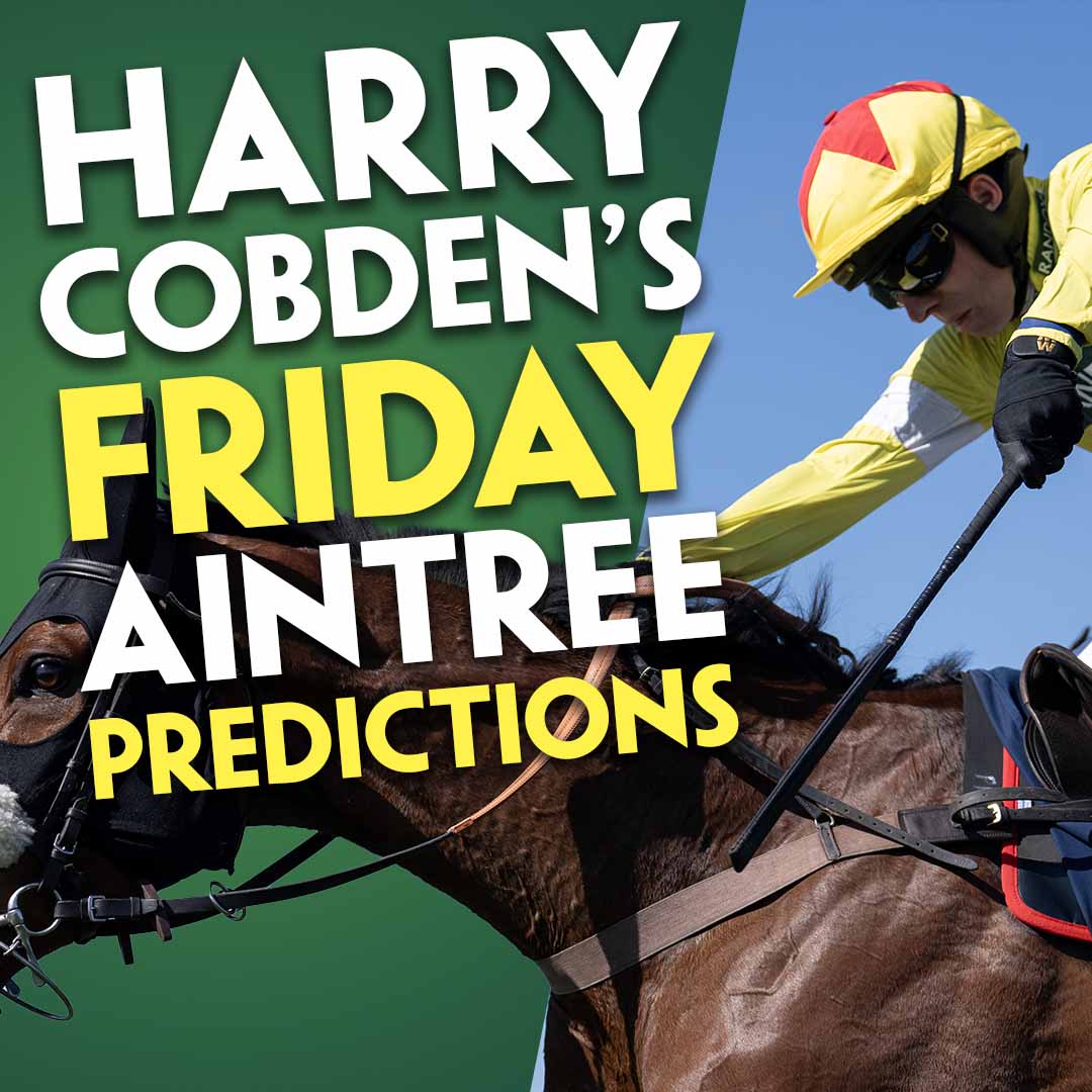 "I DIDN'T HAVE A CHOICE IN THE MATTER" | HARRY COBDEN | Aintree Day 2 | NOT riding No Drama This End?