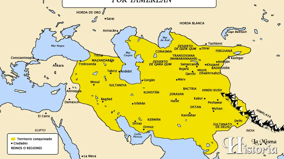 La historia de la embajada castellana al imperio de Tamerlán