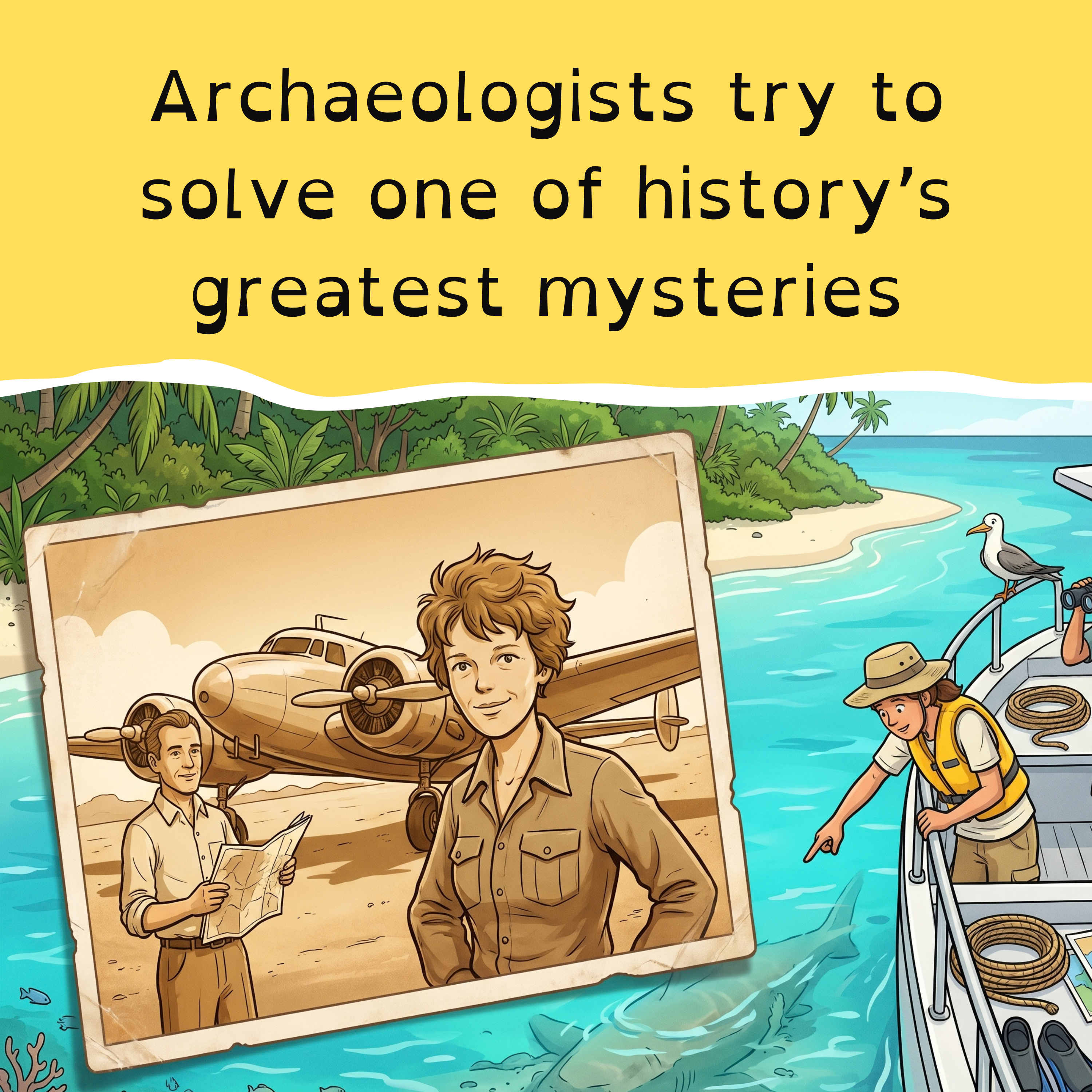 Mission to solve Amelia Earhart mystery, and Brodie’s king of the mountain