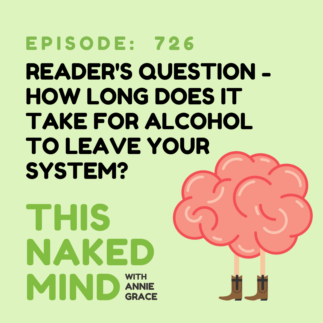 EP 726: Reader’s Question - How long does it take for alcohol to leave your system?