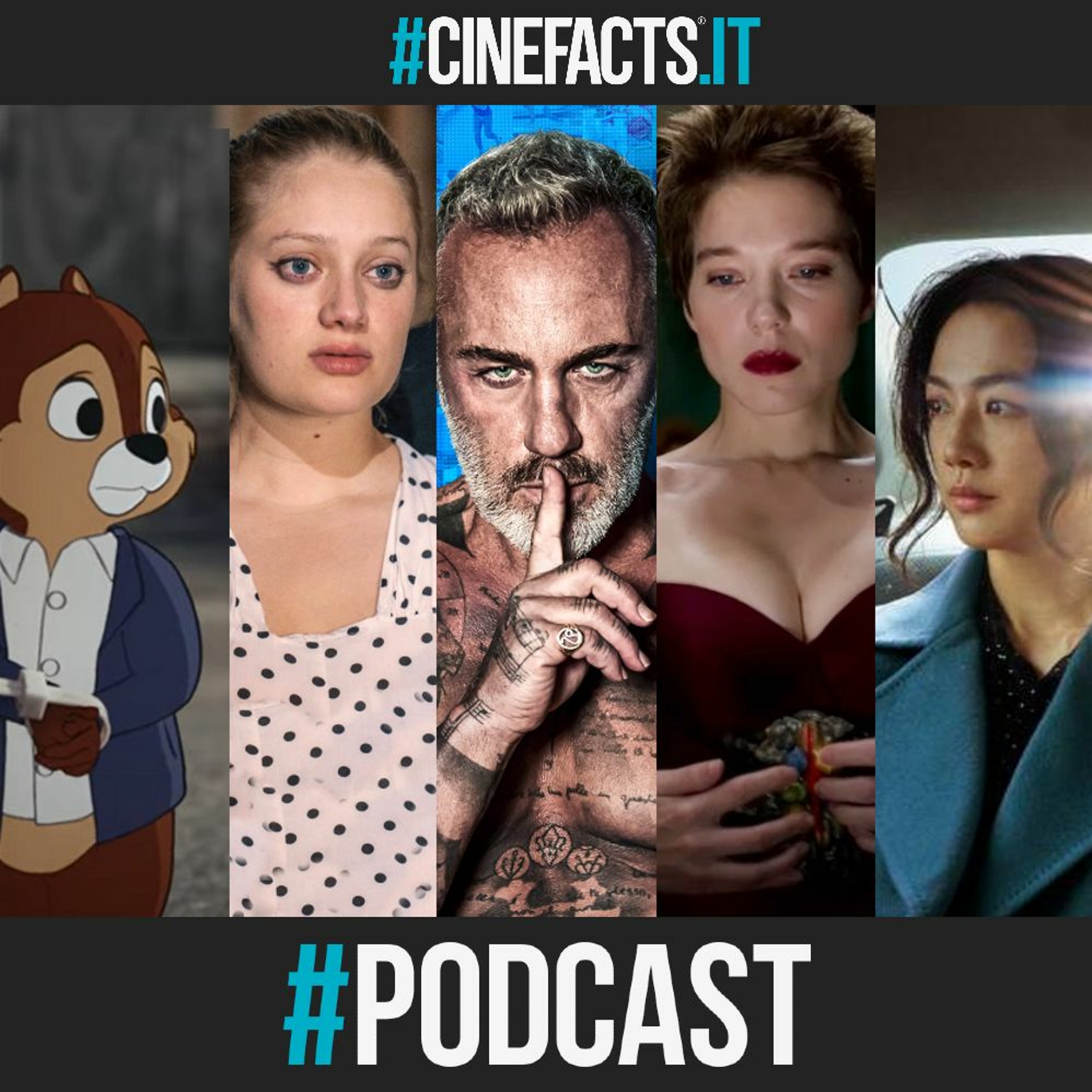 #157 Crimes of the Future, Cip & Ciop Agenti Speciali, Decision to Leave, Gianluca Vacchi: Mucho Mas